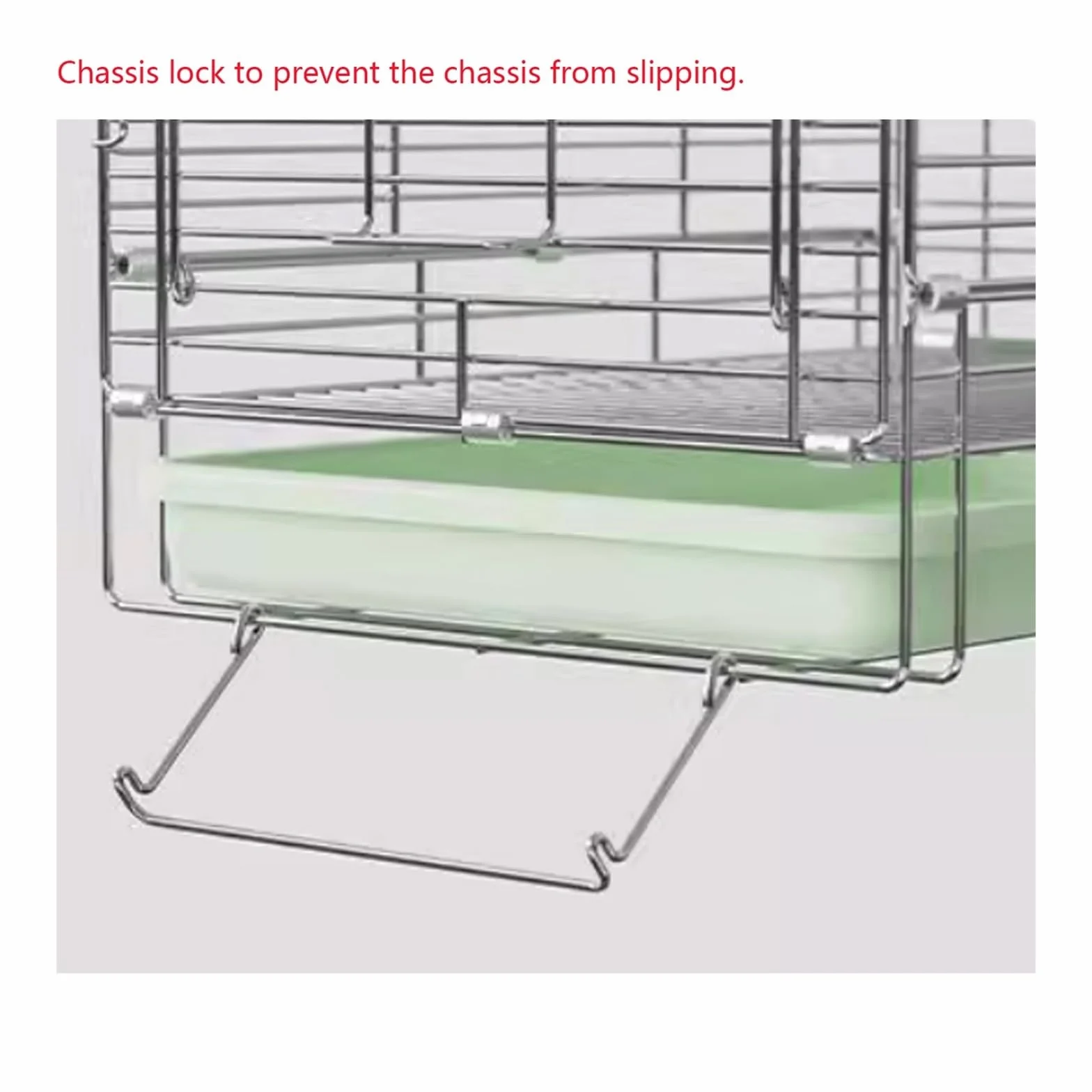 Klatka dla ptaków Składana klatka dla ptaków ze stali nierdzewnej Parrot Outdoor Bird Cage Transport przenośna klatka ręczna Dom dla zwierząt(Biały)