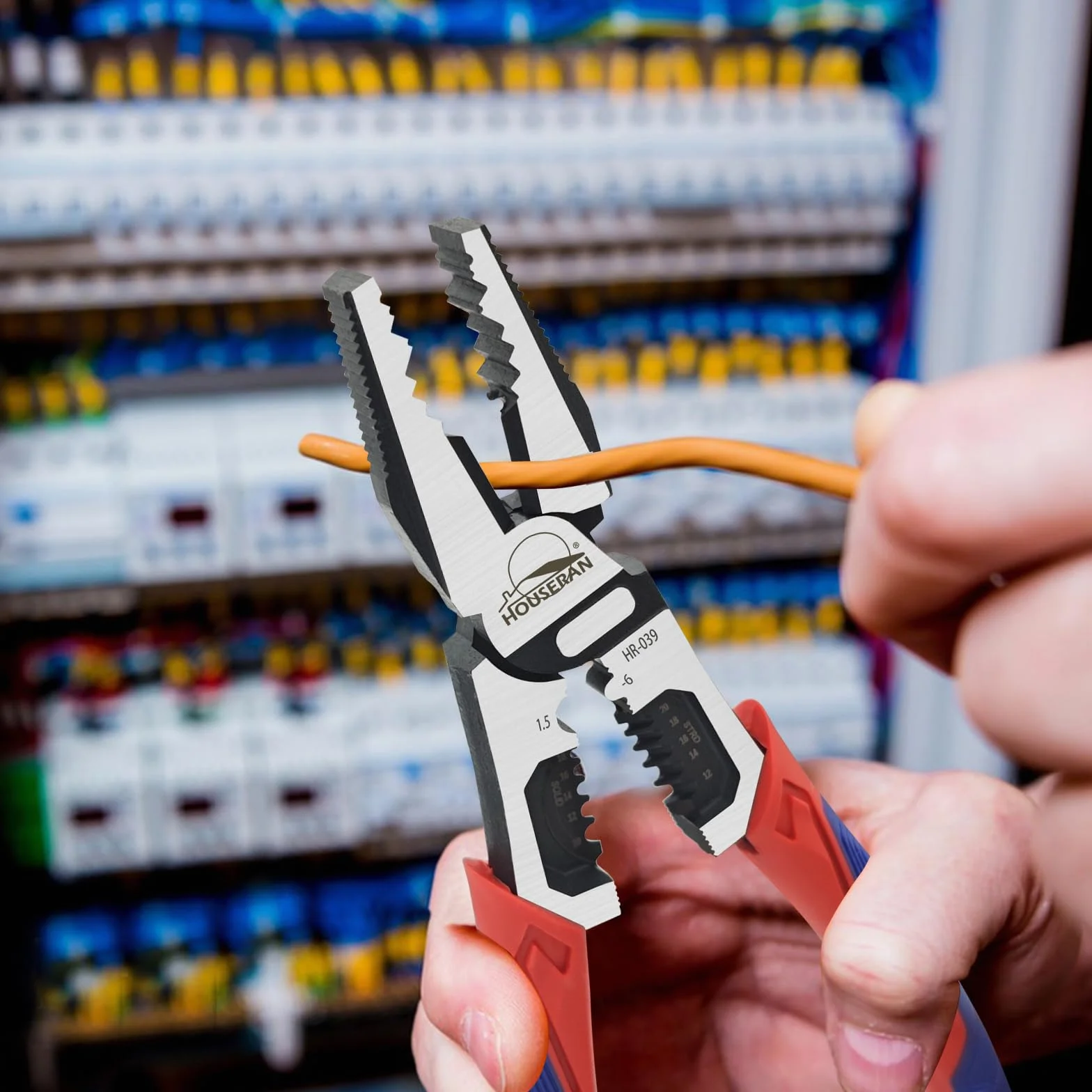 Szczypce Kombinowane 20cm Lineman's Plier 55 Stal Antypoślizgowy Uchwyt Antykorozyjna