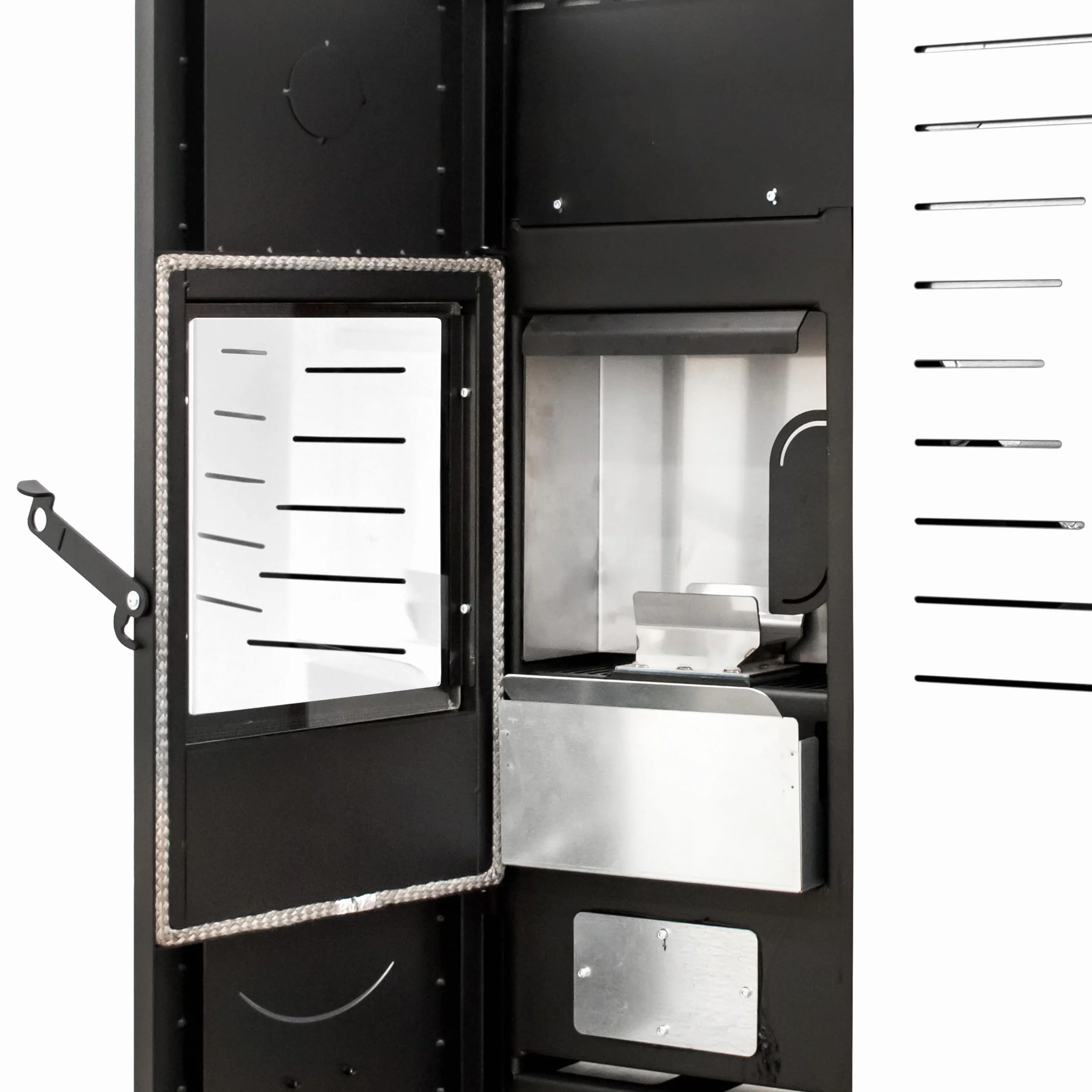 STUFE A PELLET ITALIA Italia 20 KW, 5-gwiazdkowa patelnia na pellet wodorowy, do ogrzewania i ciepłej wody, wydajność ogrzewania 89%, 130 m², czas pracy 16 h, programowalna, 5 mocy, 24 miesiące, biała