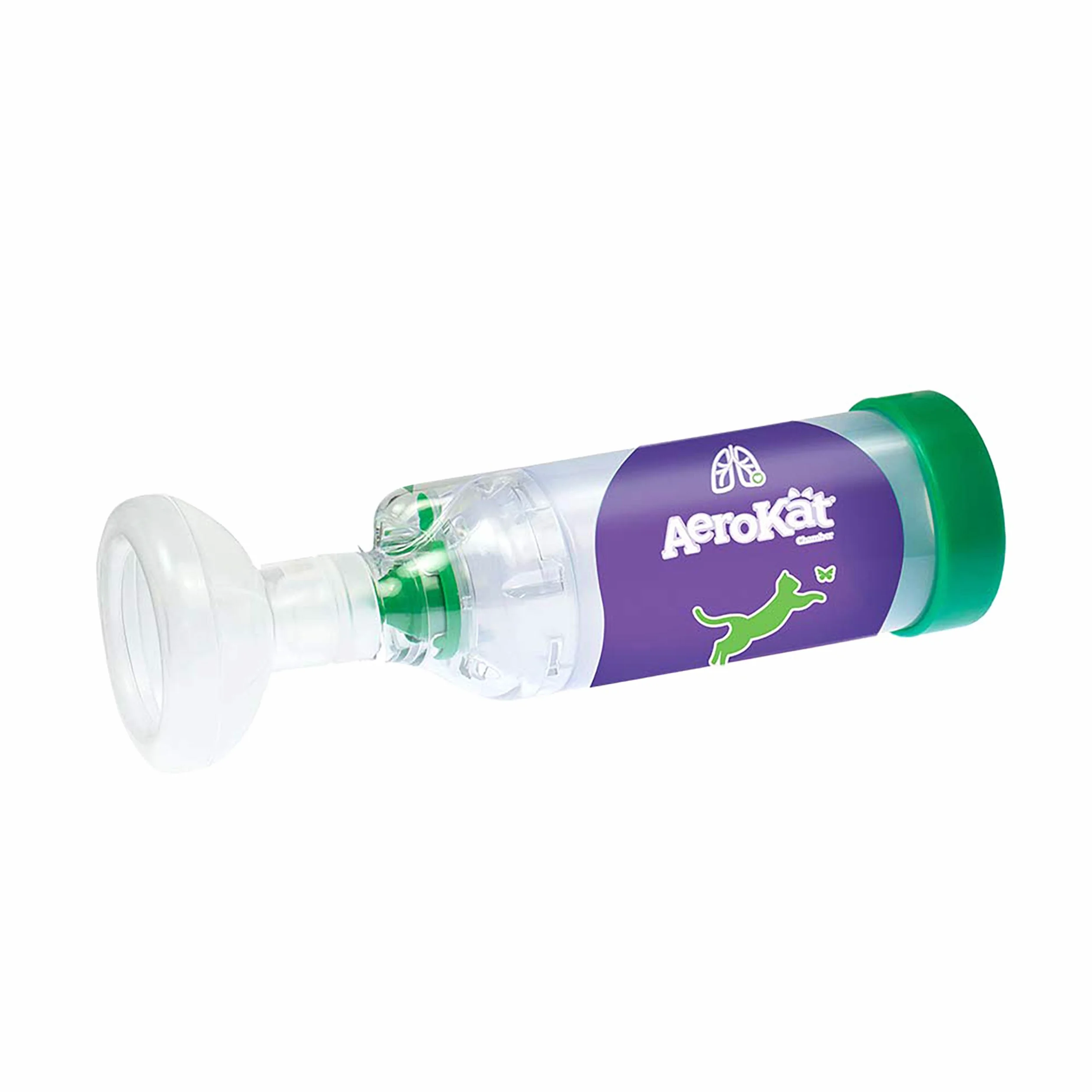 Aerokat Oryginalny inhalator z maską dla kotów i kociąt z dozownikiem Flow-Vu