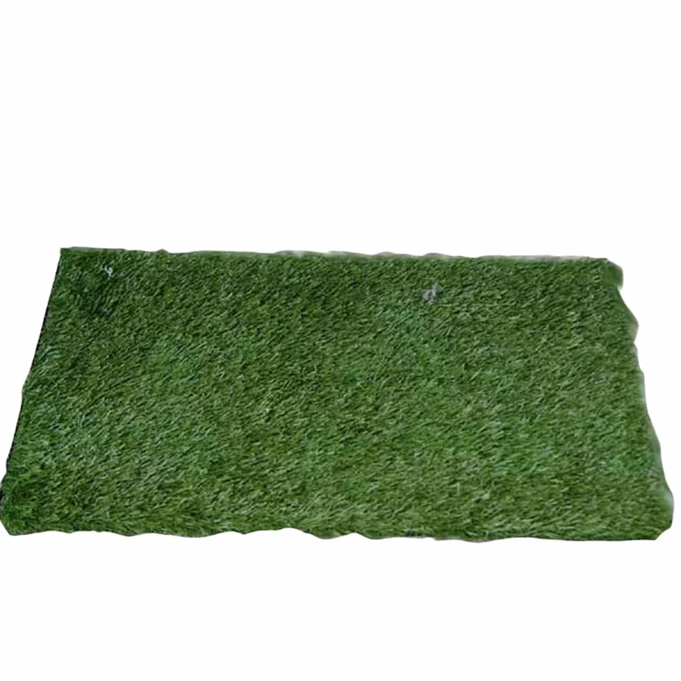 Wewnętrzna mata treningowa dla zwierząt domowych wymienna zapasowa sztuczna murawa odpowiednia dla szczeniaka toalety dla psa nocnika (zielona, 63 * 38 cm)
