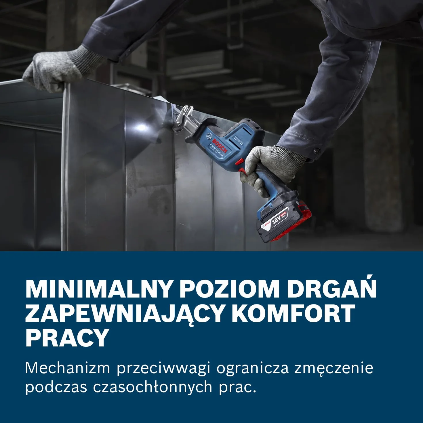 Bosch Professional 18V System Akumulatorowa piła szablasta GSA 18V-24 (brzeszczot S922EF, S2345X, zestaw z hakiem do drabiny, walizka L-BOXX)