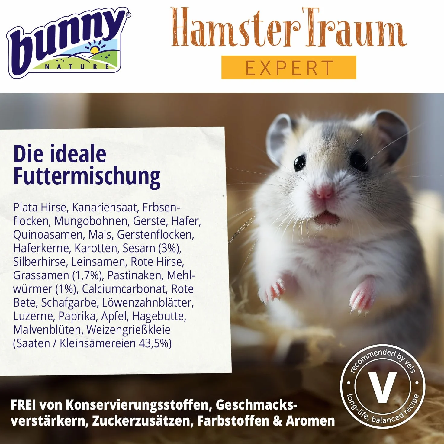 Bunny HamsterTraum Expert 600 g