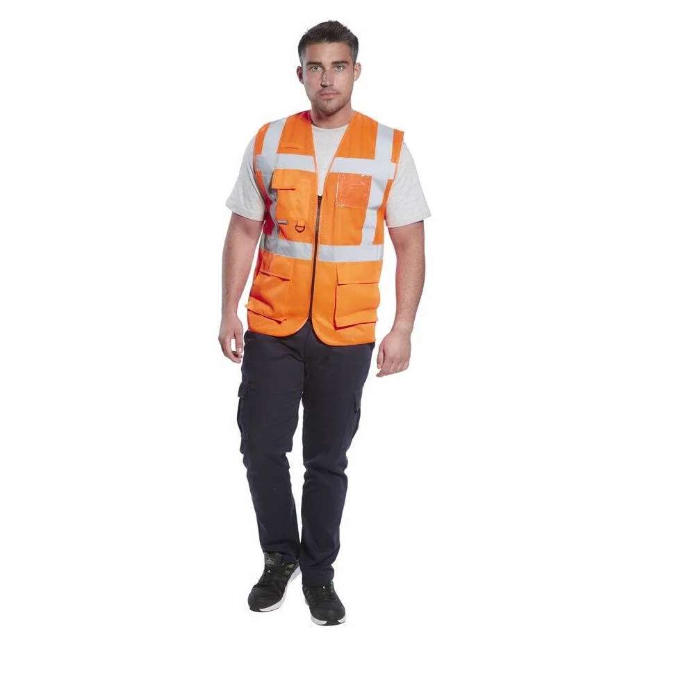 Portwest C376 MeshAir Atena Executive Kamizelka XL Pomaranczowy