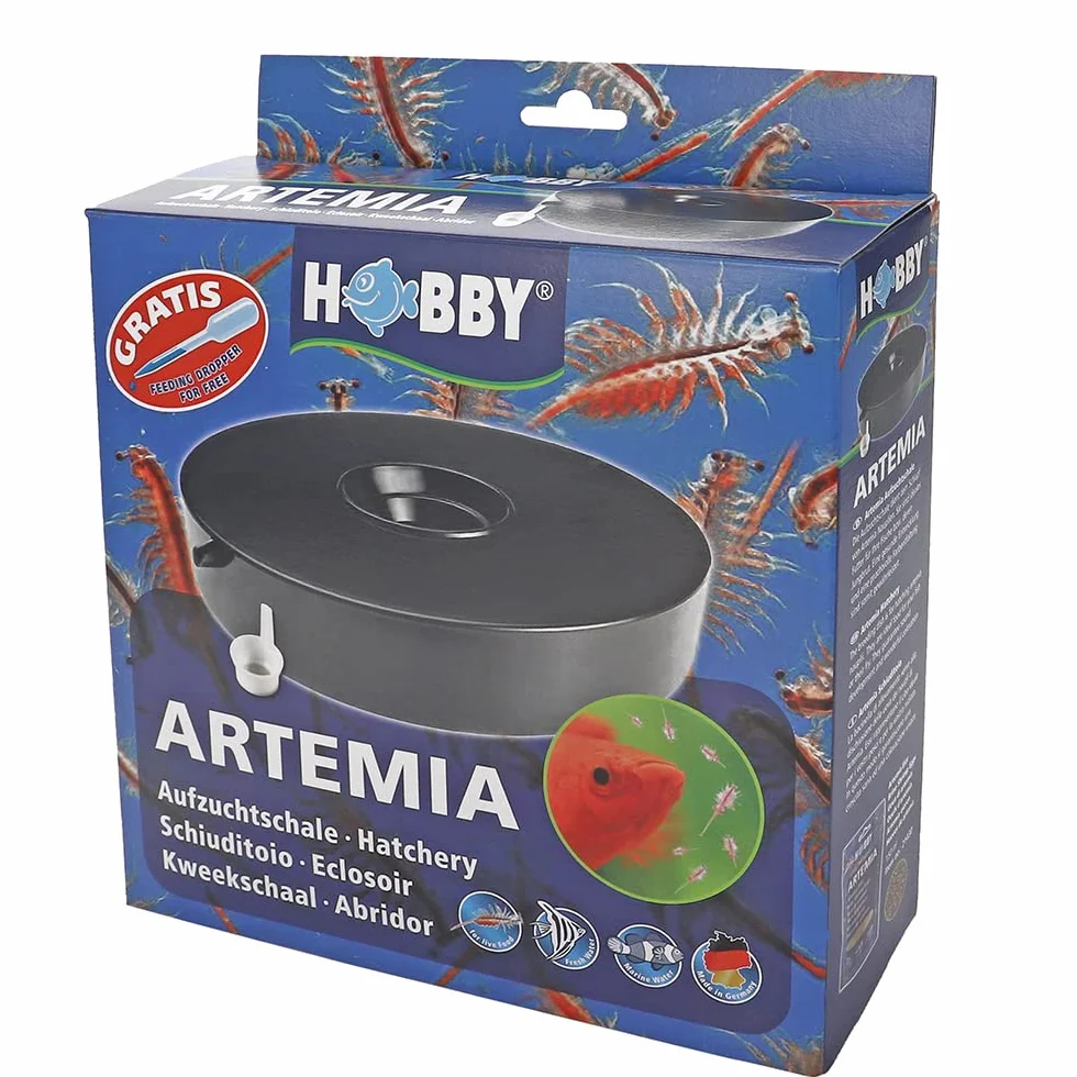 Hobby 21700 Doniczka do Hodowli Artemii, Czarny