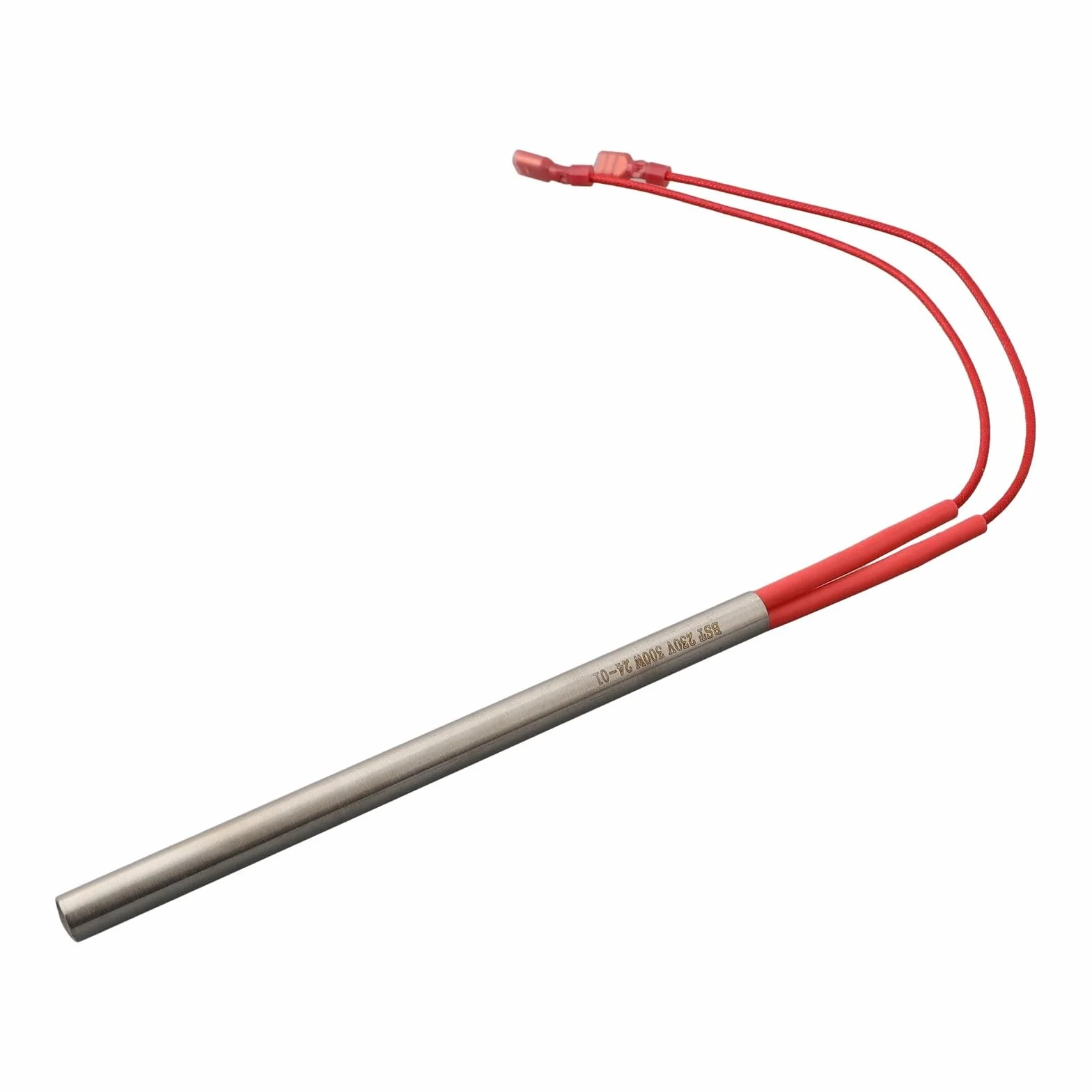 Nemaxx Piec na pellet świecący zapłonnik 300 W 230 V kompatybilny z P6 P9 P12 pręt grzewczy ze stali nierdzewnej 9,5 mm 150 mm