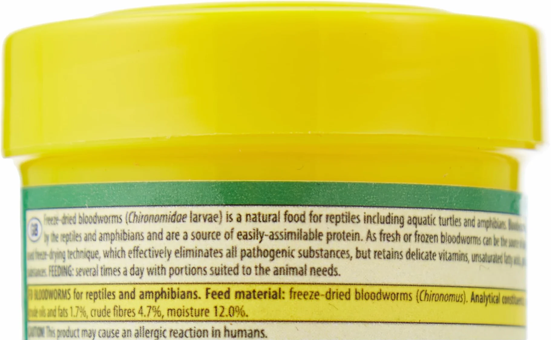 Naturalny pokarm dla gadów larwy ochotki FD BLOOD WORMS 100ml / 7g