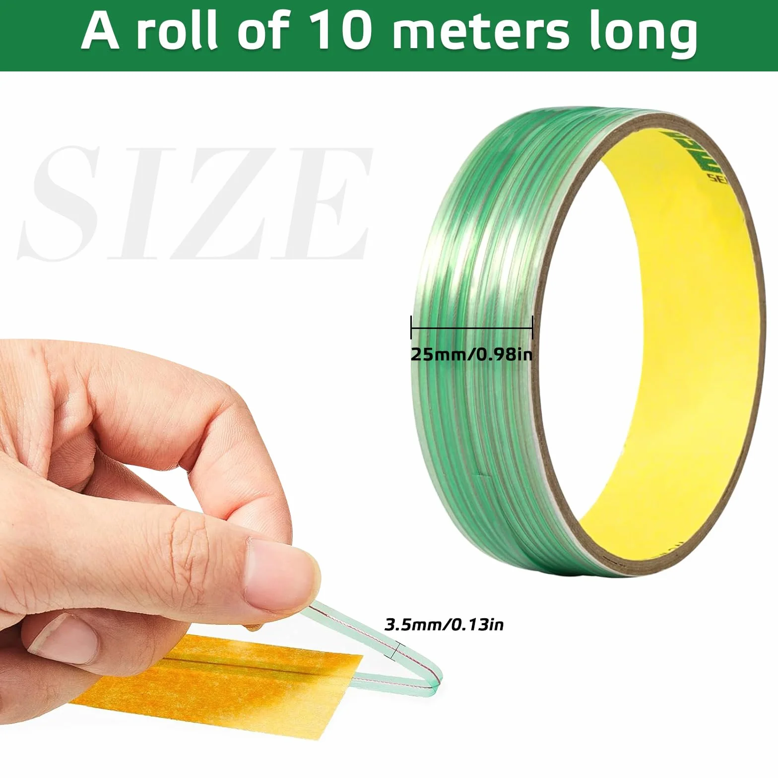 Knifeless Tape taśma klejąca bez ostrza, taśma tnąca do precyzyjnych konturów podczas pochwy foliowej, 3,5 mm x 10 m