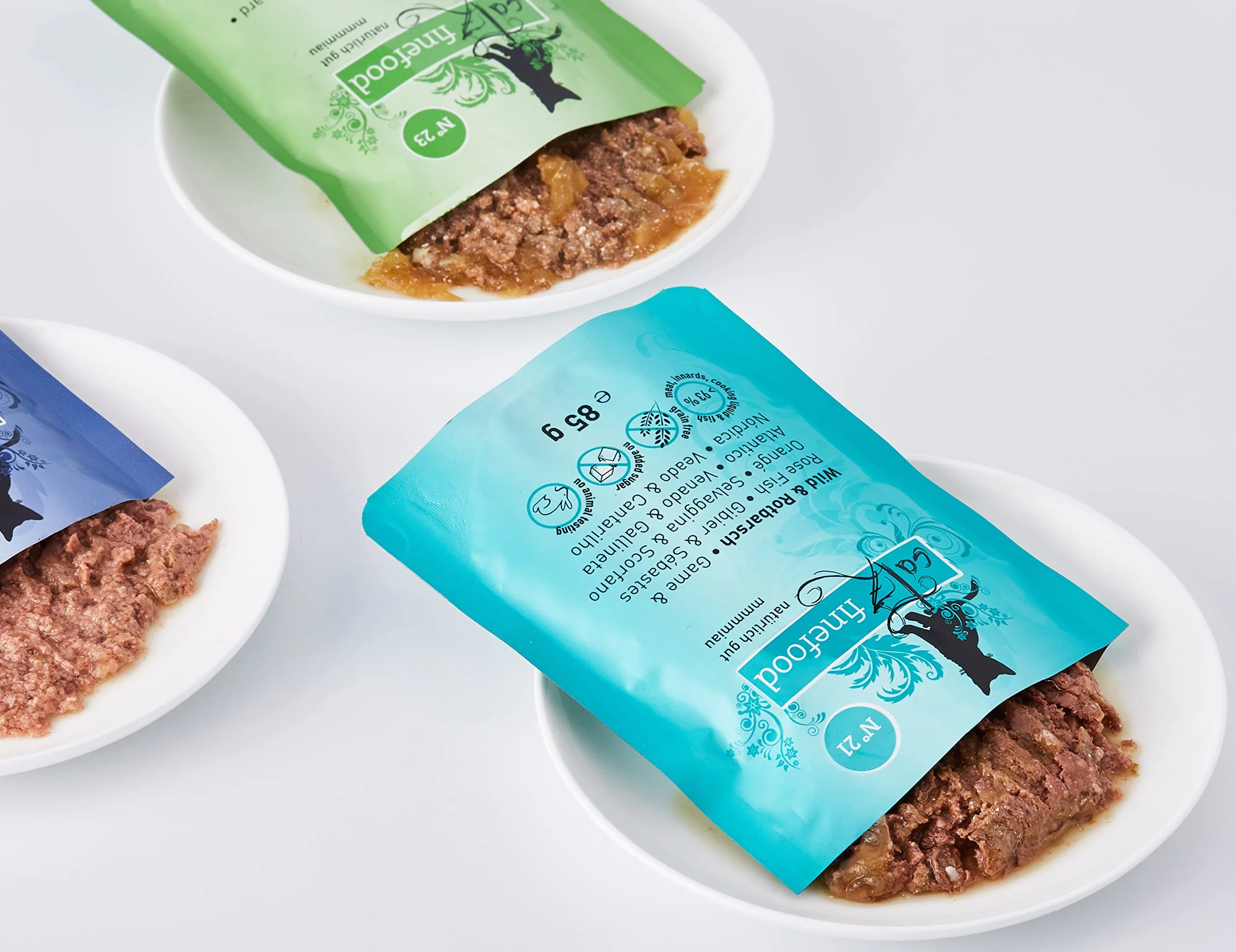 Catz Finefood 008450 Mokra Karma dla Kotów, 12 x 85g