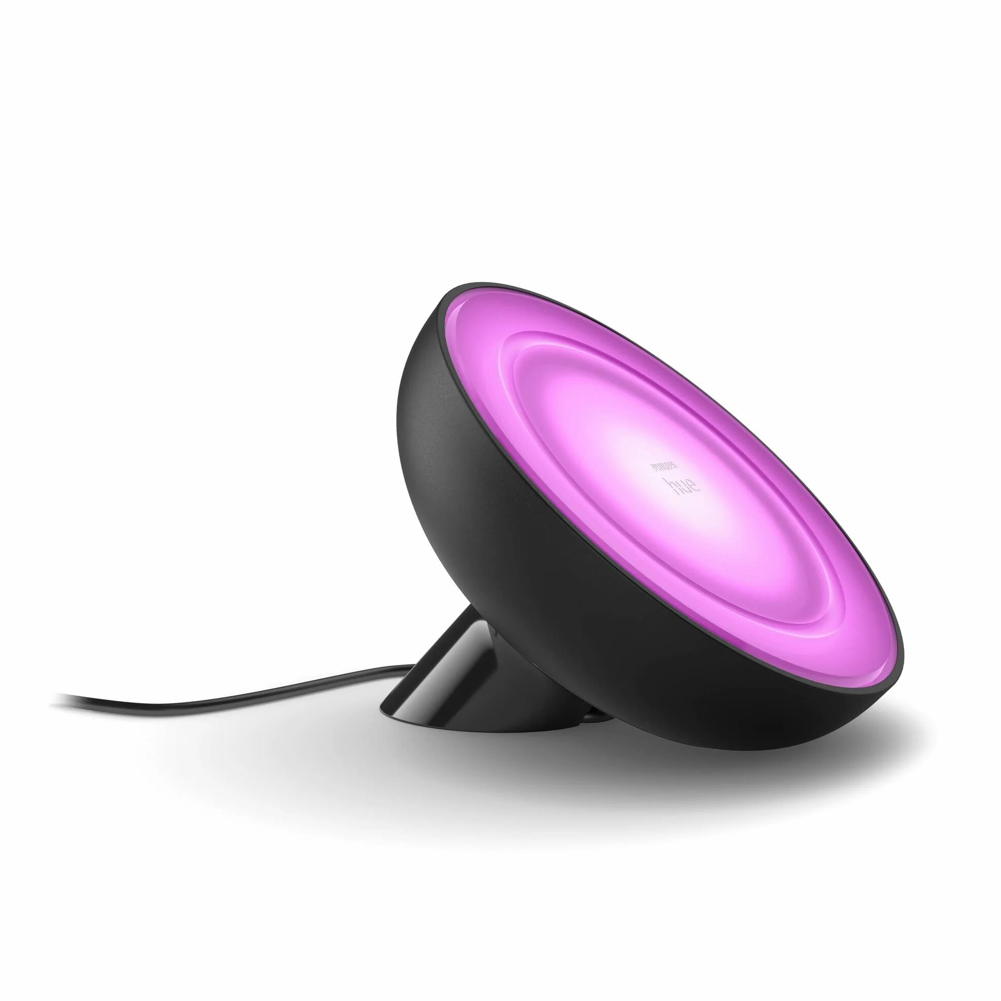 Philips Hue Bloom White and color ambiance Lampa stołowa LED, czarna, 16 mln kolorów, możliwość przyciemniania, sterowanie aplikacją