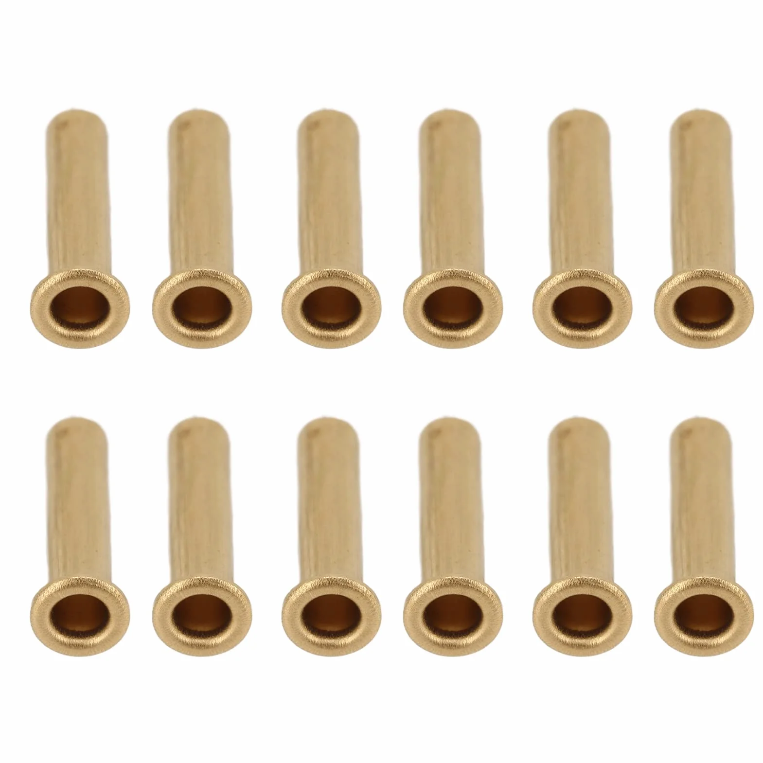 500 Szt. Nit Drążony w Otworze Miedziane Nity Drążone Przepusty Odporność na Miedziane Oczko Powietrzne(2.5x11x3.8mm)