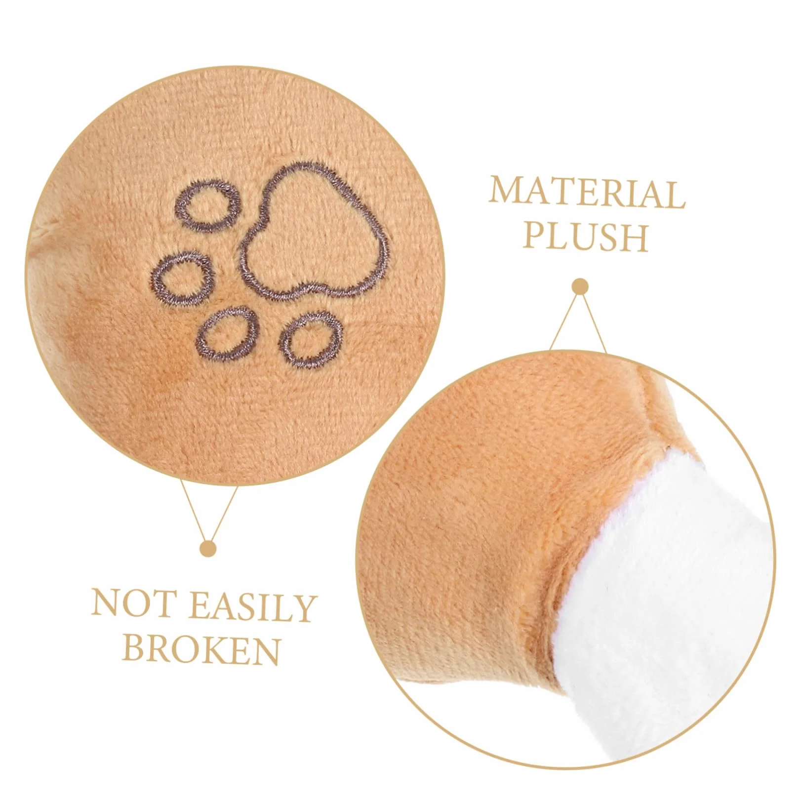 Squeaky Cartoon Bone Shaped Dog Toy Chewing Plaything for Training And Interactive Fun