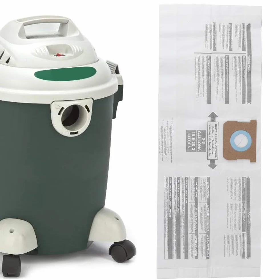 Worki do Odkurzacza z Tkaniny W?¨®knistej, 775 x 298 mm, 3 Sztuki, Kompatybilne z 90661 906-61, do Zbierania Kurzu i Zanieczyszcze¨½