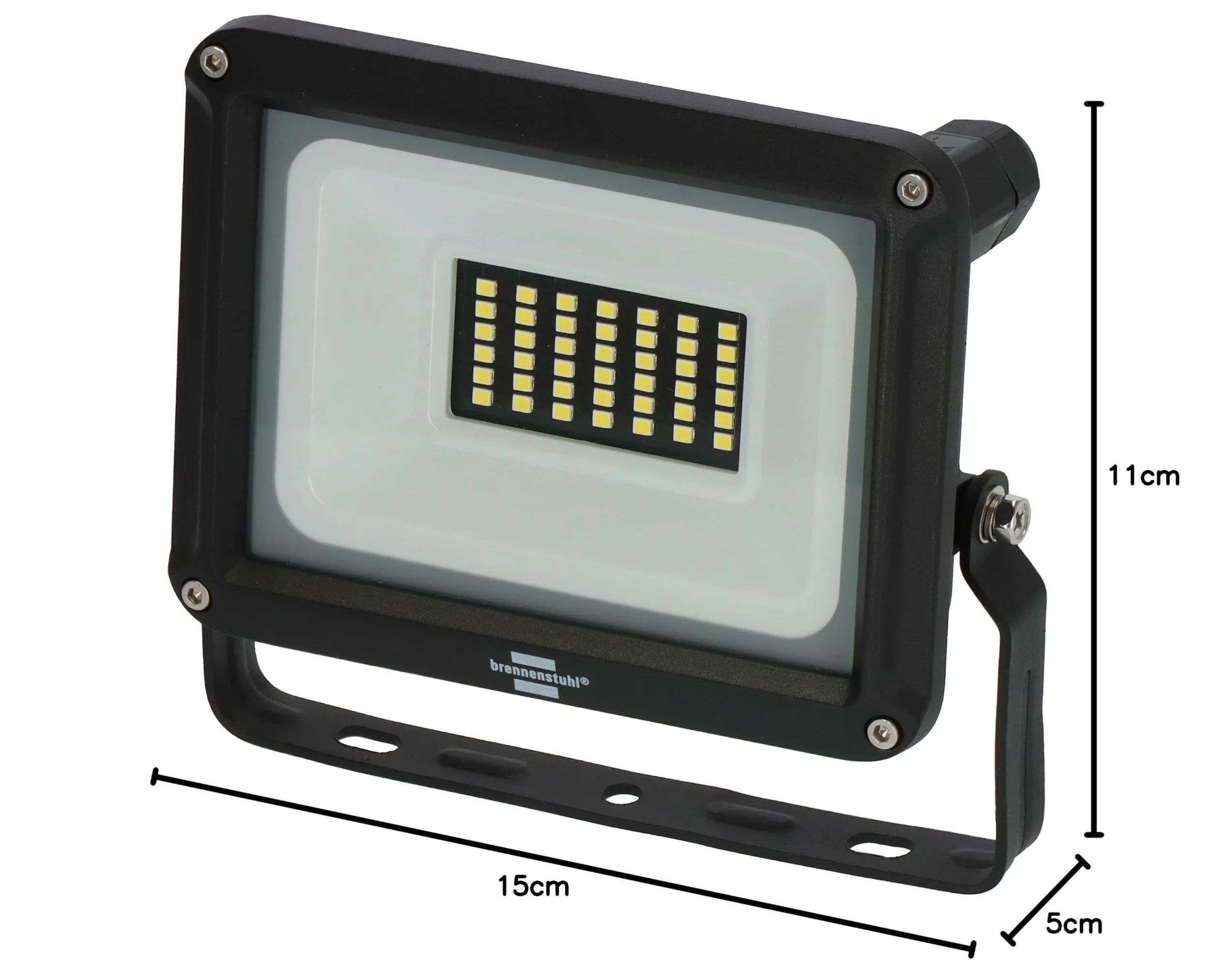 Brennenstuhl naświetlacz LED JARO 3060 20W 2300lm IP65 reflektor zewnętrzny aluminiowy
