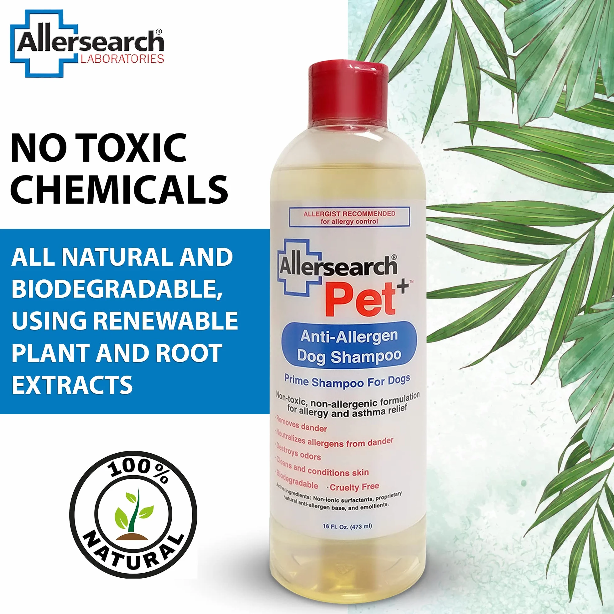 Allersearch Szampon antyalergenowy dla psów Pet+ 473 ml