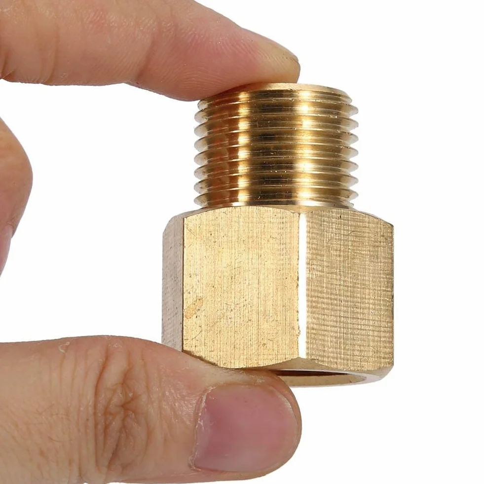 Zbiornik na butlę CO2 W21.8 CGA320 Adapter konwerter do akwarium (CGA320 DO W21.8)