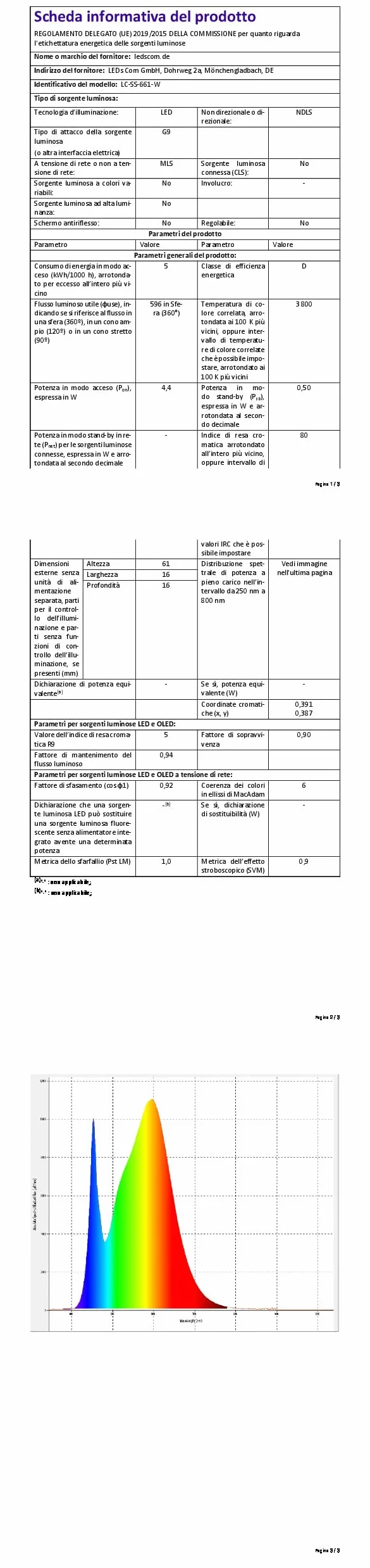 ledscom.de Słupek oświetleniowy PODEL do zastosowań zewnętrznych, 39 cm, antracyt, 2 gniazda, z żarówką G9, 596 lm, biały