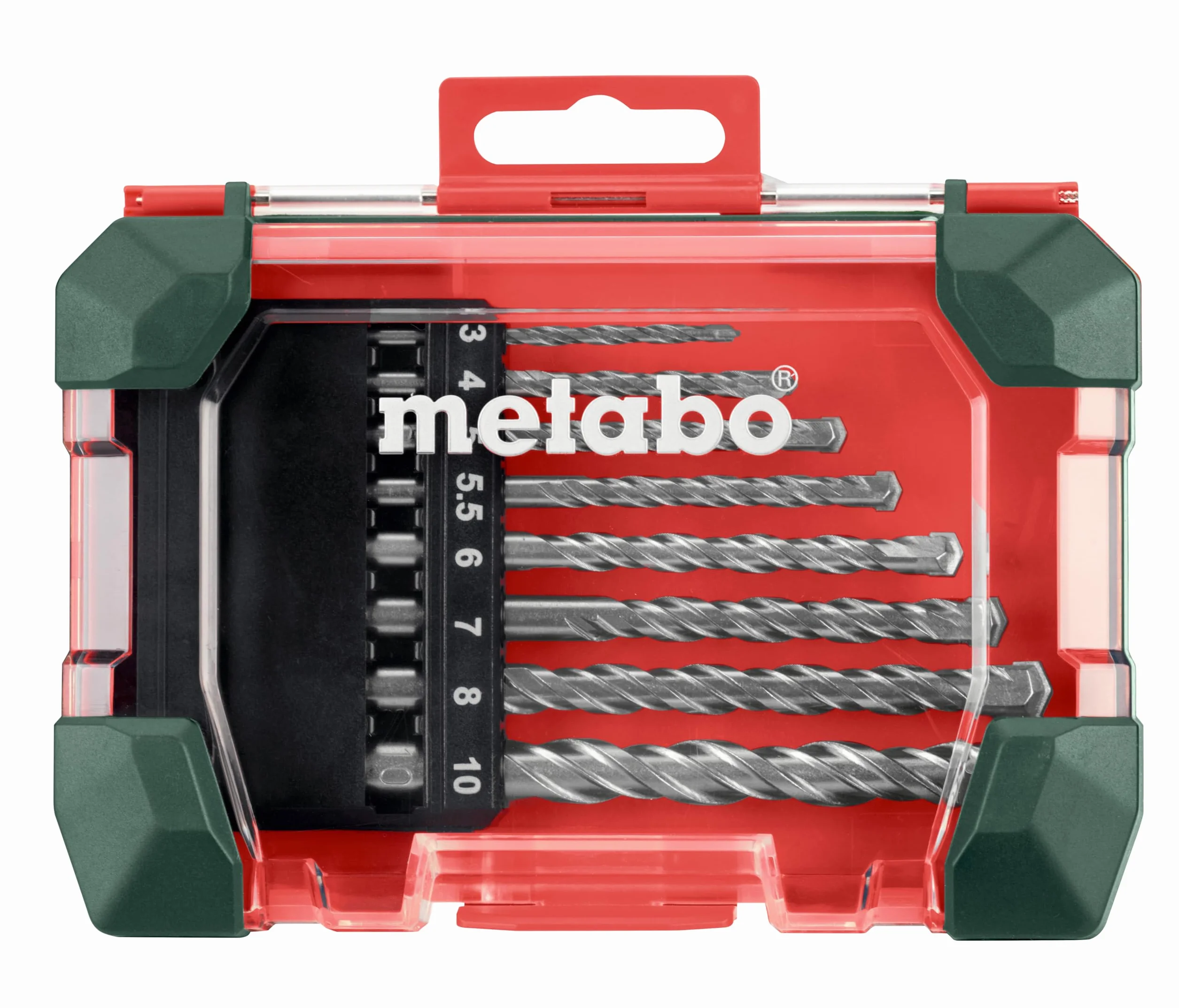 Metabo Kaseta z wiertłami do kamienia 8-częściowa SP 626706000