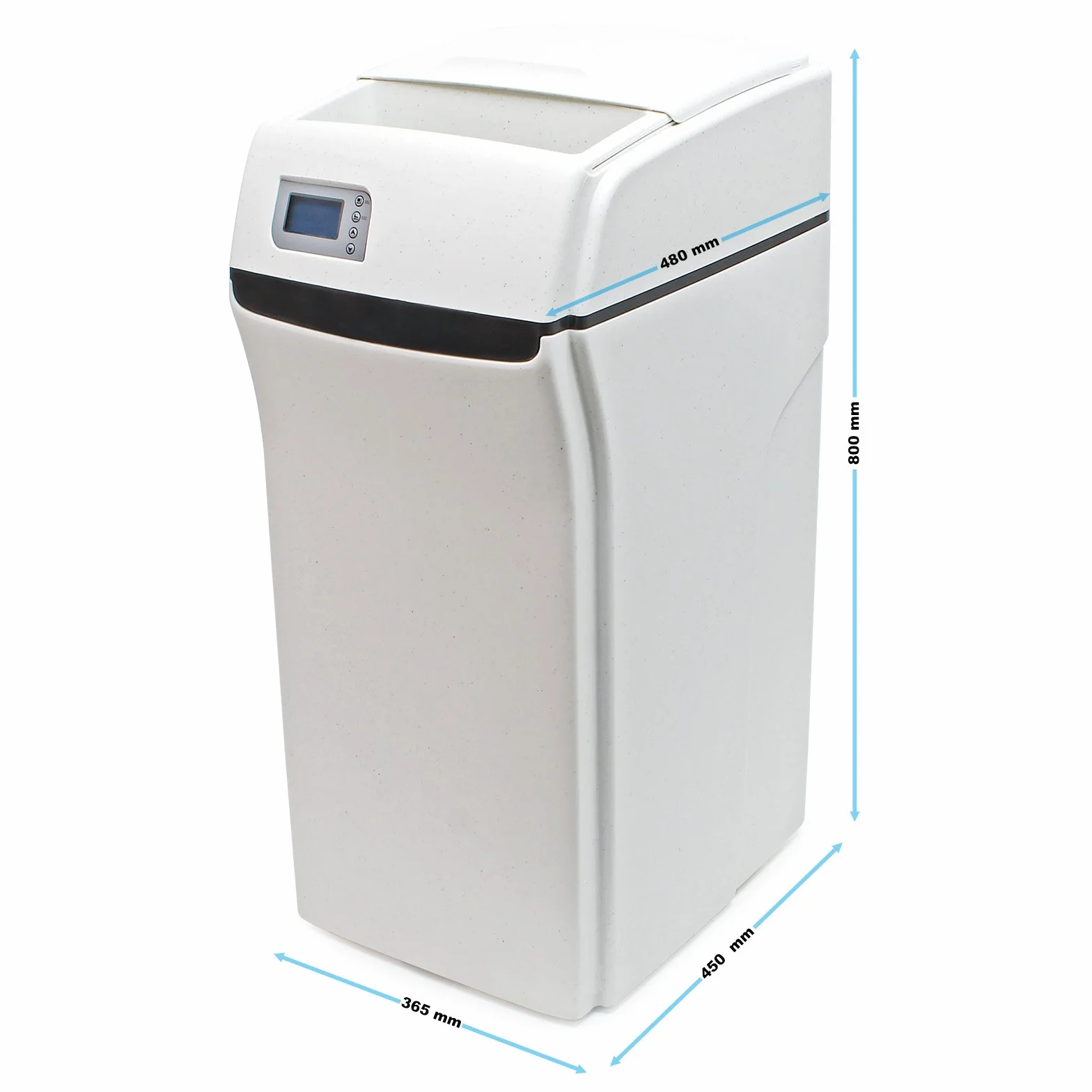 Naturewater Automatyczny system zmiękczania wody 3000 l/h wymiennik jonowy odkamieniacz