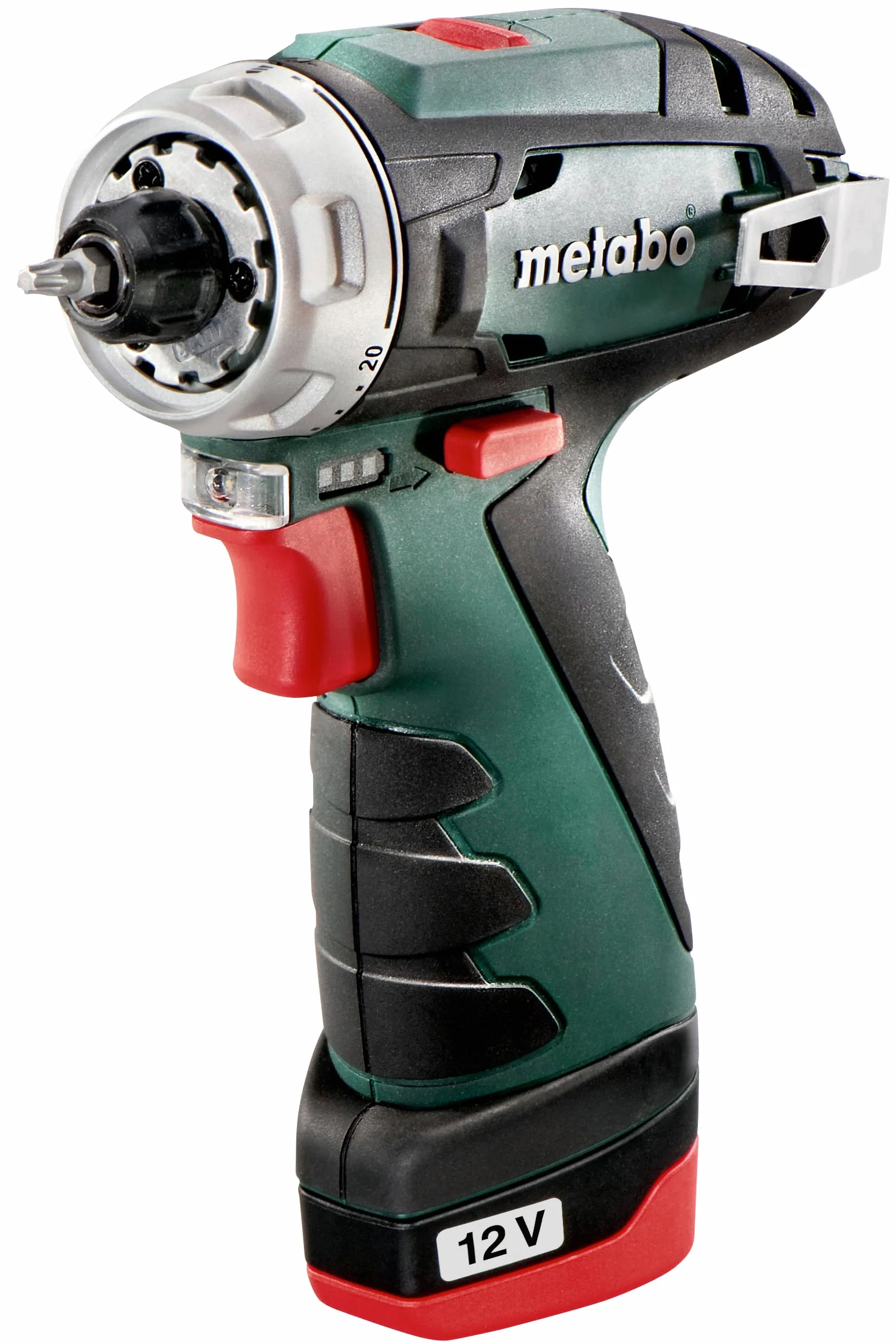 Metabo Wiertarko-wkrętarka akumulatorowa PowerMaxx BS (600079500) 12 V 1 x litowo-jonowa; ładowarka LC 40; torba na narzędzia, rodzaj zestawu akumulatorów: litowo-jonowy, napięcie akumulatora: 12 V, pojemność akumulatora: 1 x 2 Ah