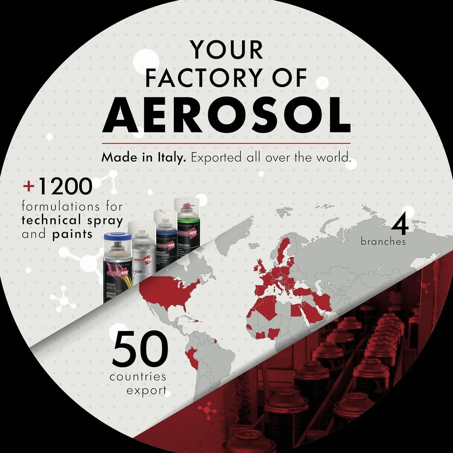 Ambro-Sol - G002 Smar Silikonowy w Sprayu, Bezbarwny, Wodoodporny Środek Smarujący, Puszka z Aerozolem z Blachy Ocynkowanej, w 100% Nadaje się do Recyklingu 400 ml