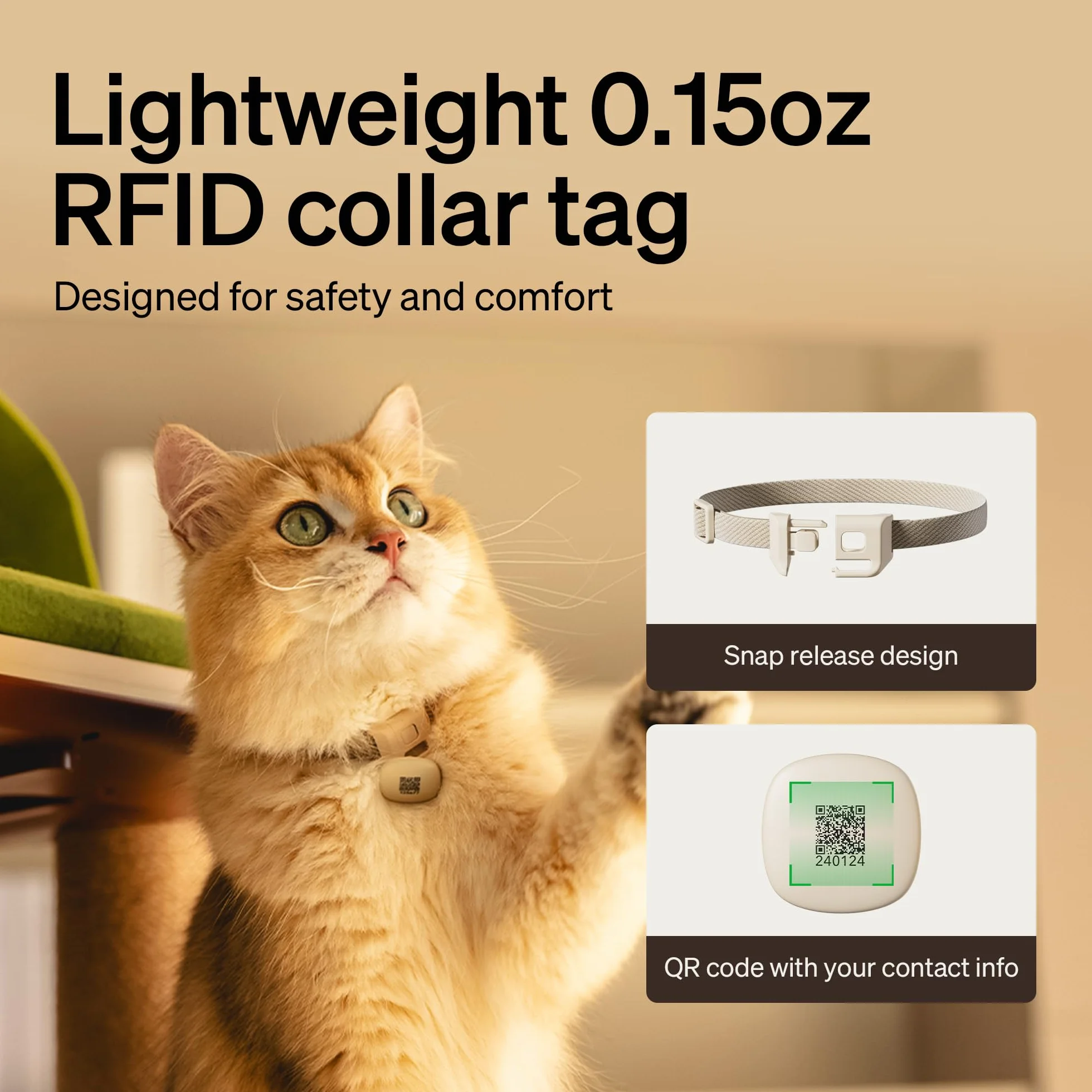 PETLIBRO RFID automatyczny karmnik dla kotów 5G Wi-Fi Collar-Tag dla wielu zwierząt