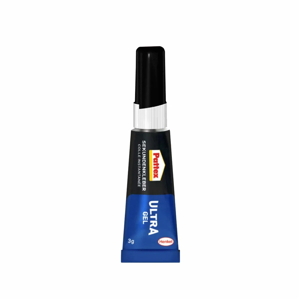 Pattex Ultra Gel Klej błyskawiczny 3 g superklej żel odporny na uderzenia i wodę