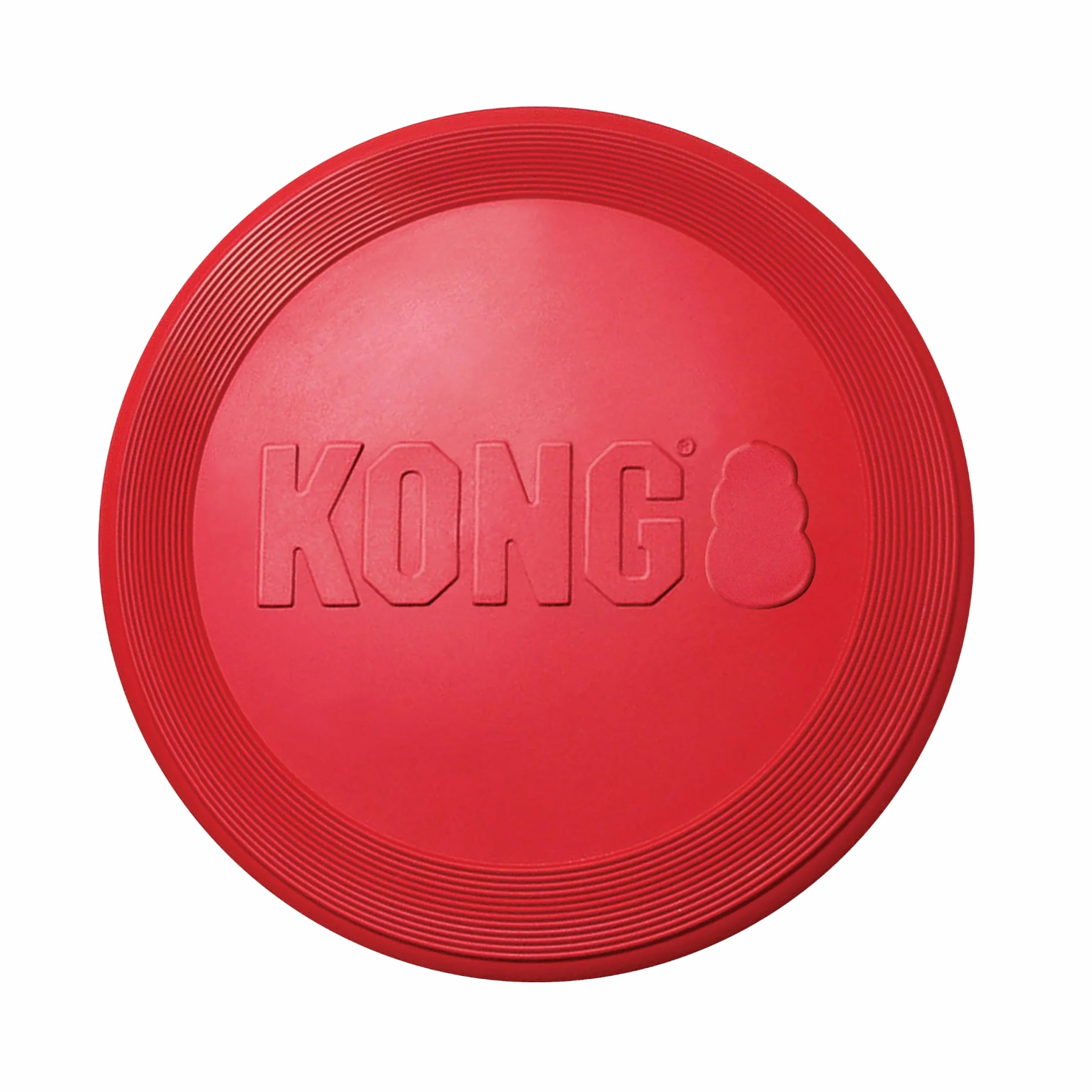 KONG ulotka – wytrzymała frisbee dla psów z naturalnego kauczuku – dla dużych psów