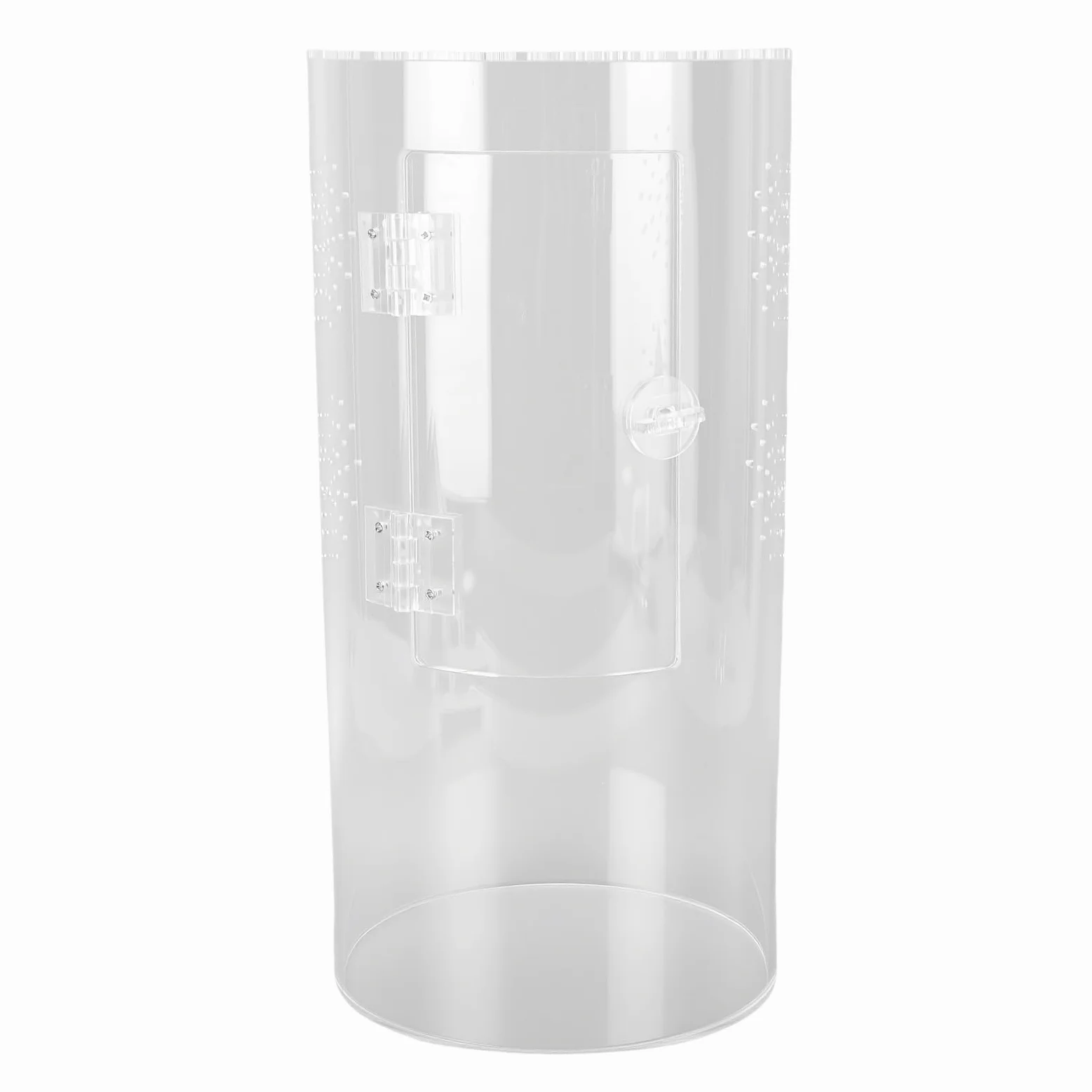Generic Przezroczysta Obudowa dla Skakających Pająków Wytrzymałe Pionowe Terrarium dla Entuzjastów Jaszczurek, 1 Wysoka Nadrzewna Obudowa Tarantuli