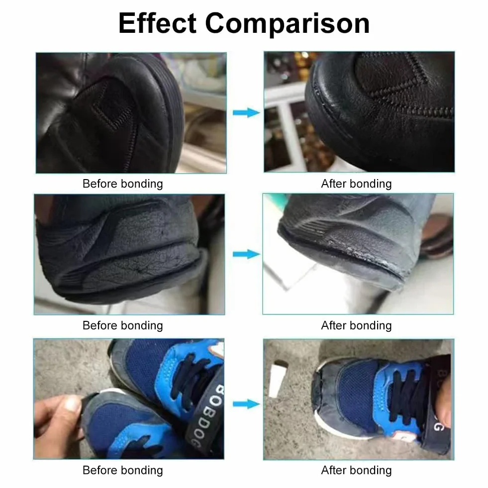 Klej do Butów Wodoodporny Przezroczysty 60 ml 2PCS