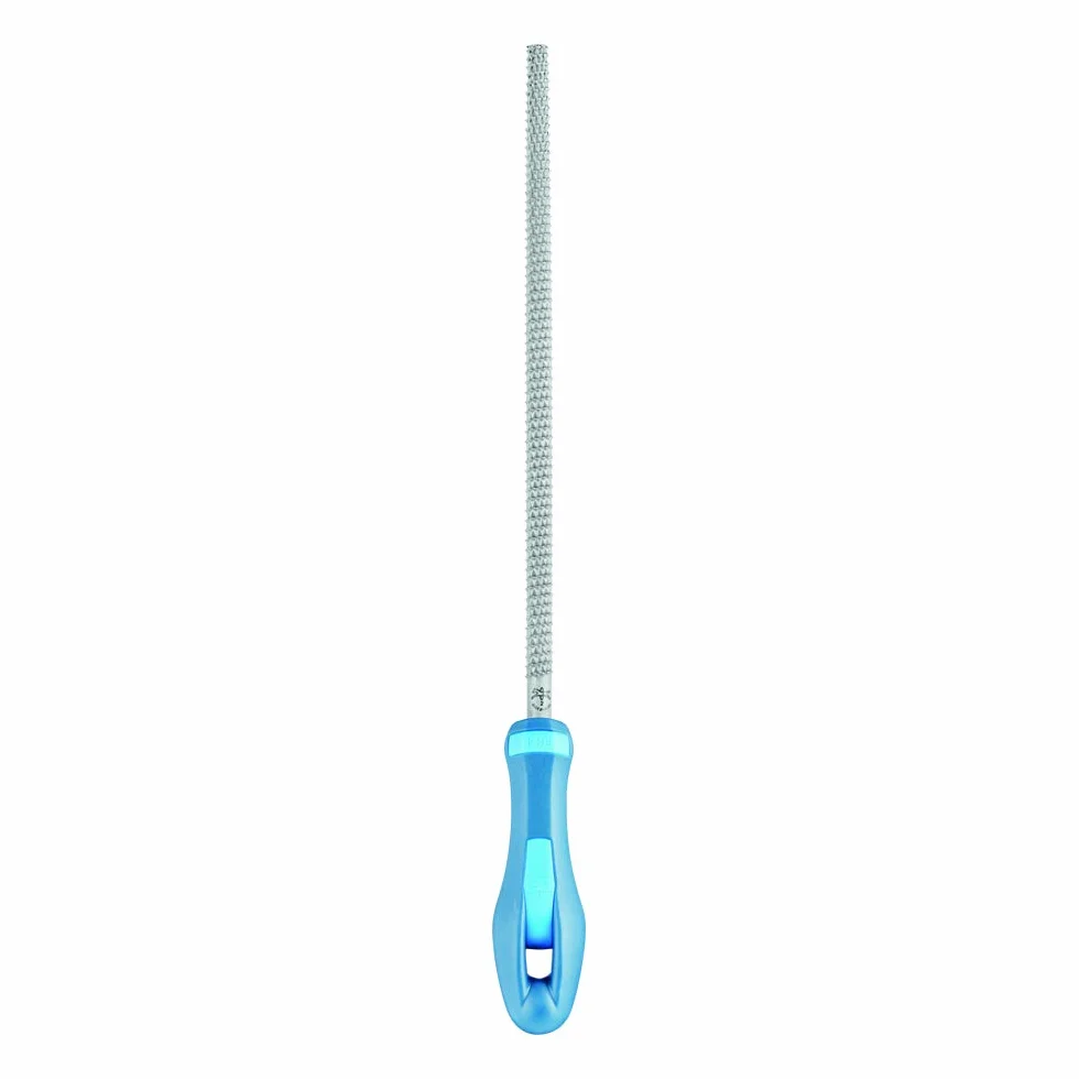 PFERD Okrągły tarnik do drewna, 200 mm, okrągły, spiczasty pilnik, ostrze ścierne na całym obwodzie H2, wraz z ergonomicznym zeszytem pilników, 11234207 – nadaje się specjalnie do uniwersalnych prac