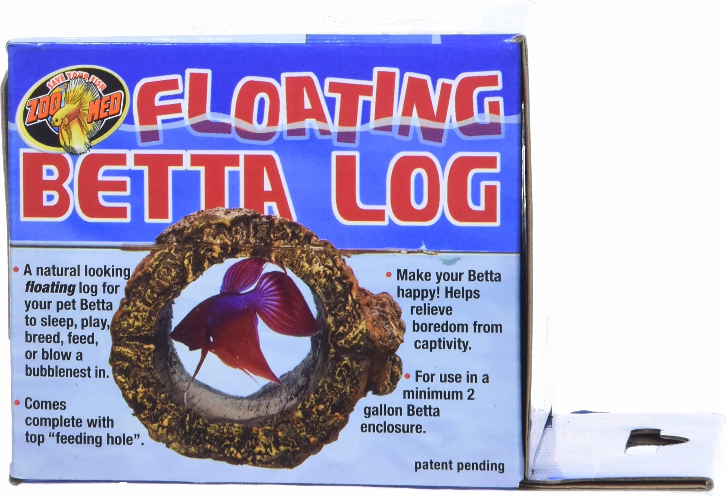 Zoomed BL-10E Floating Betta Log
