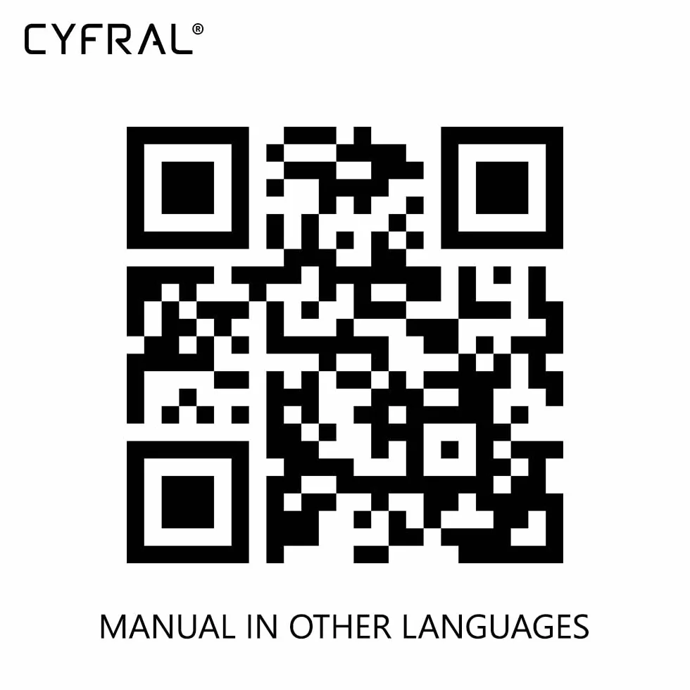 Cyfral 5902768850789 Smart5p Smart 5p telefon domowy 4 Plus N, 4, 5, 6, system przewodowy, biały