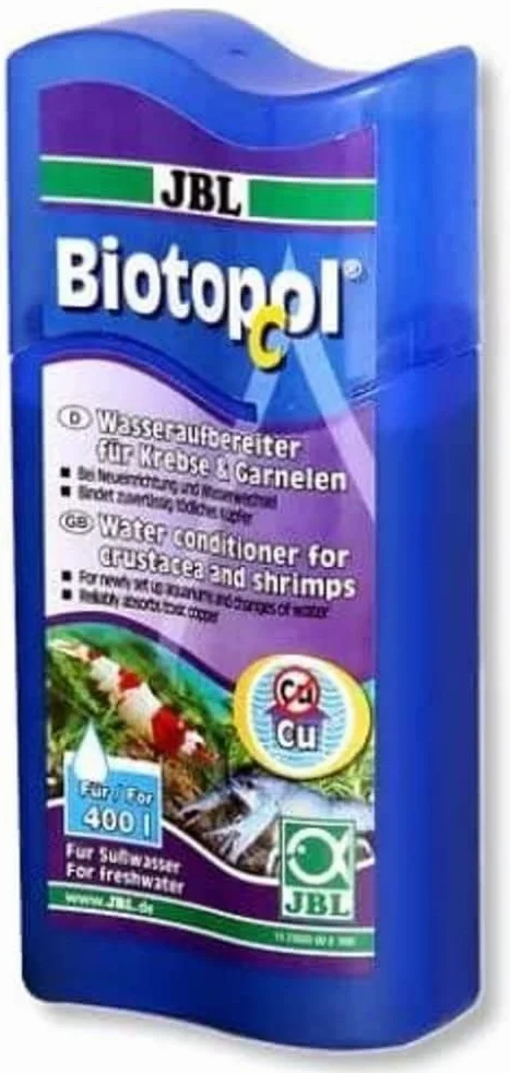 JBL Biotopol C 23020, uzdatniacz wody dla raków i krewetek, 100 ml