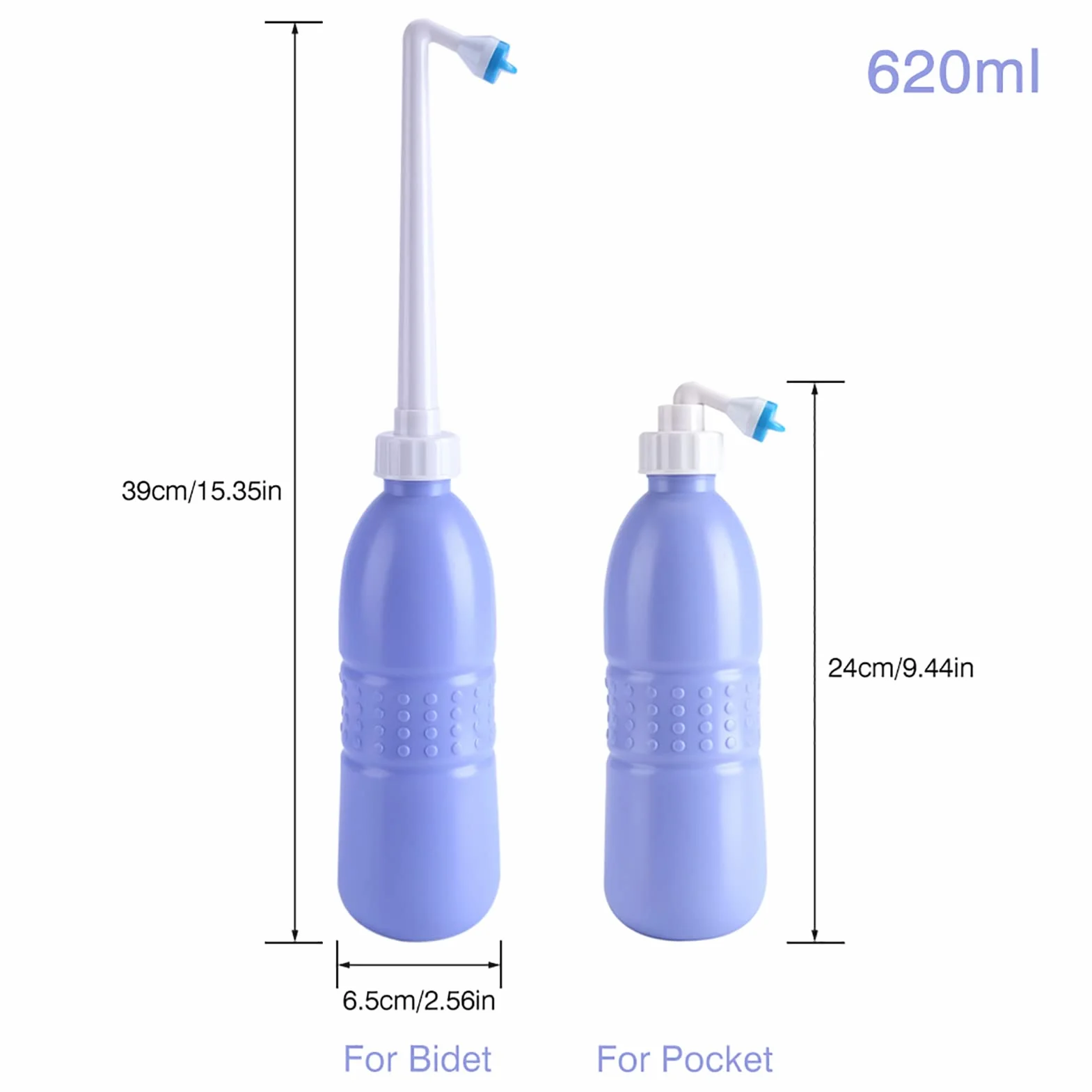 Tragbares Bidet-Sprayer, Reise-Bidet mit Hand-Bidetflasche, Wasser Waschen, Toilette, Badezimmer, Zuhause, Reise, persönliche Hygiene, Toiletten-Spray