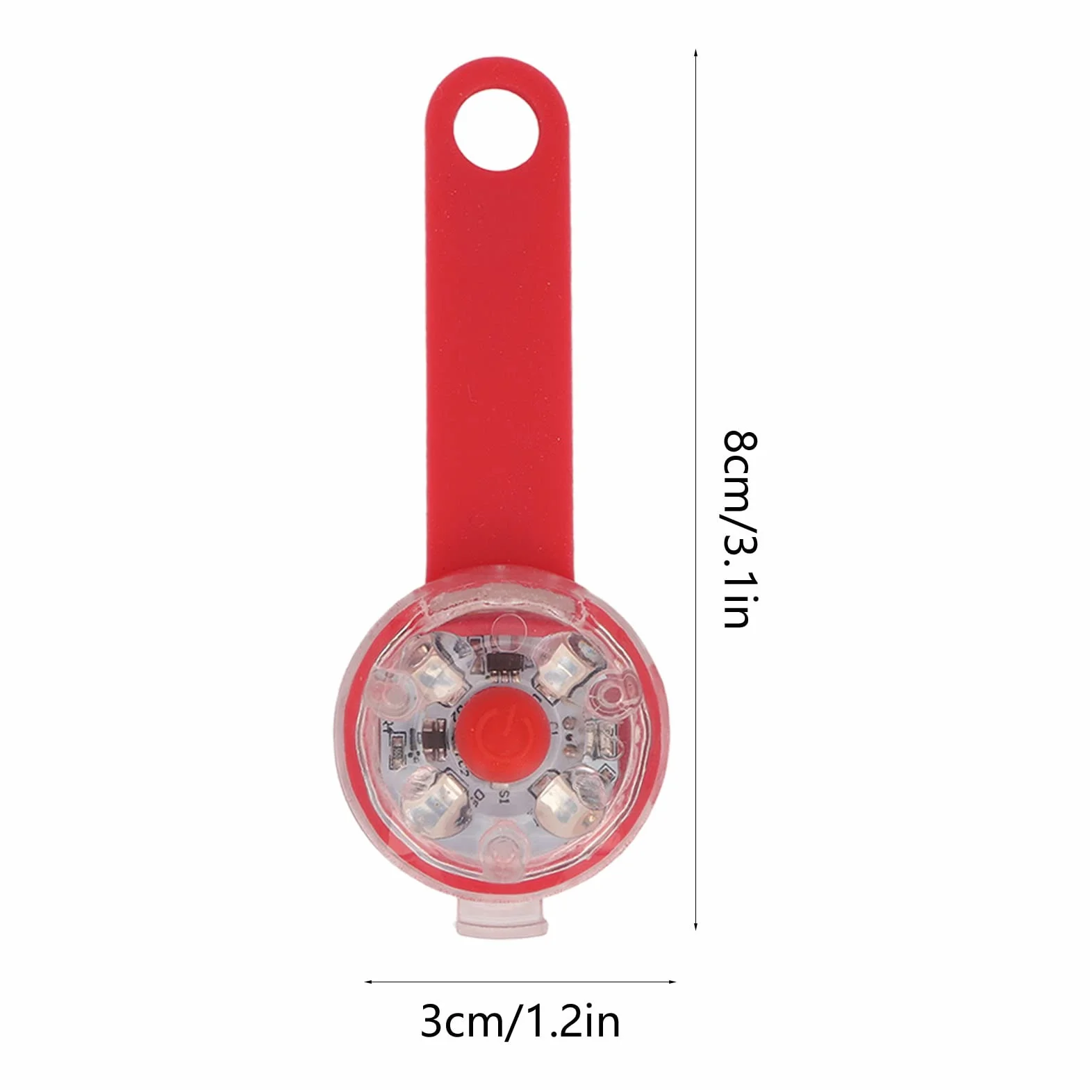 Obroża dla psa, ładowana przez USB Światło bezpieczeństwa dla psa IPX7 Wodoodporna 3 tryby oświetlenia dla psów na nocny spacer, lampa wisząca, Tworzywo sztuczne