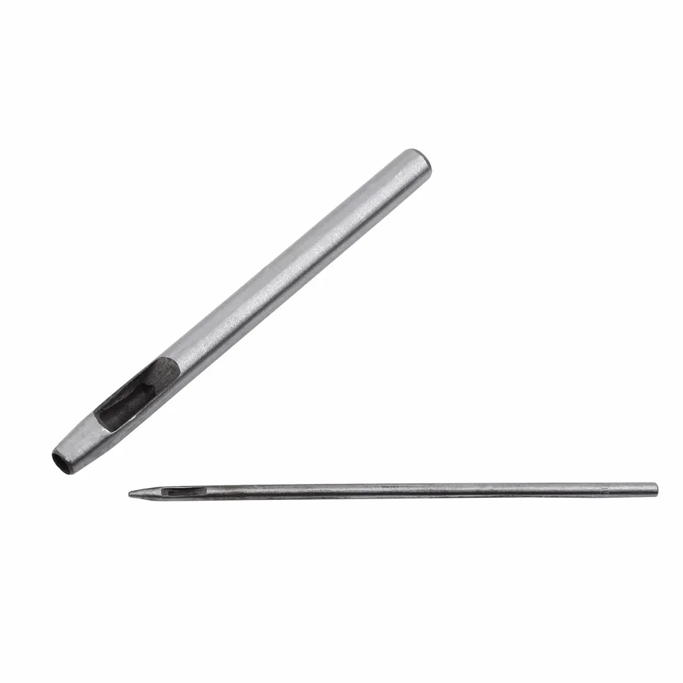 100 0.5–5mm Hollow Hole Punch DIY Zestaw narzędzi do dziurkowania skóry do pasków do zegarków