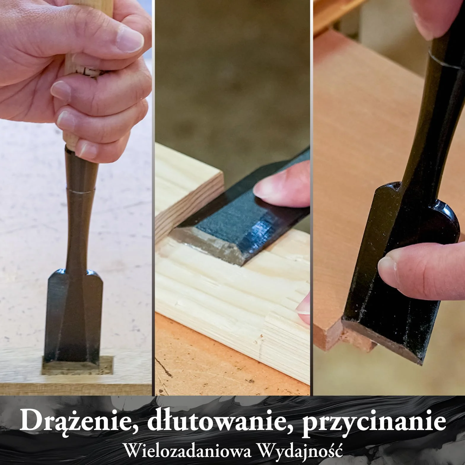 SUIZAN Japońskie Dłuto do Drewna 30 mm – Profesjonalne Oire Nomi Narzędzia Stolarskie