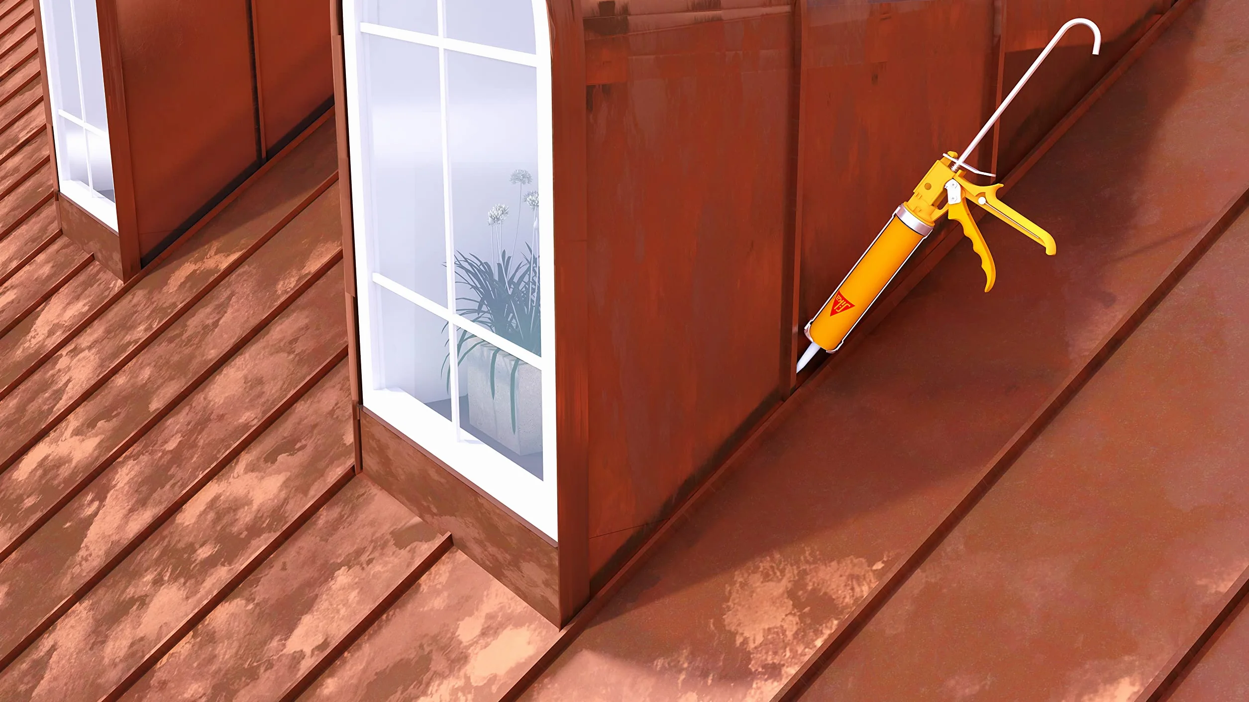 Sika Flex Klej Budowlany, Jasnoszary, 290 ml