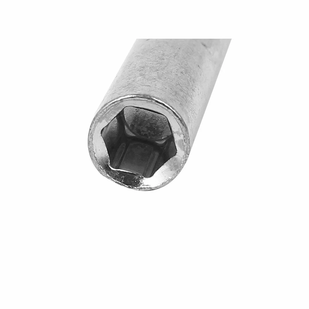 Sourcingmap 1/4" sześciokątny uchwyt metalowy magnetyczny 6,5 mm nasadka nasadowa 100 mm