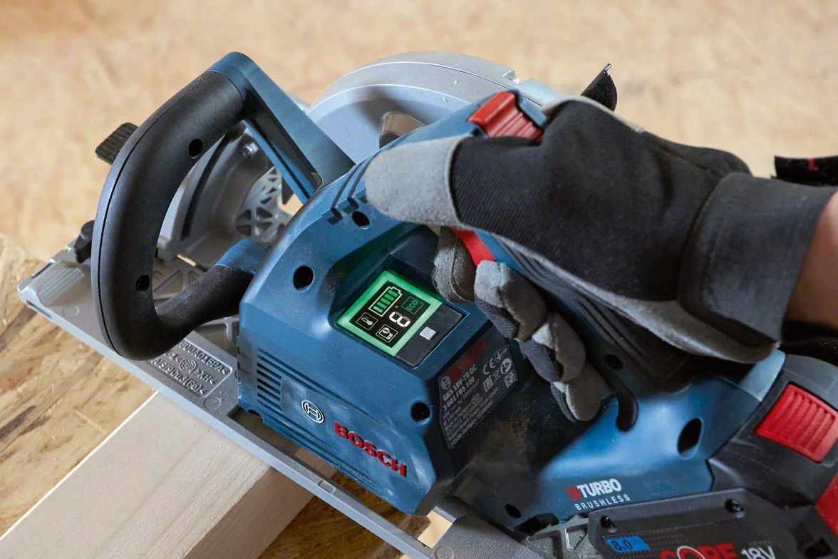 Bosch Professional GKS 18V-68 GC BITURBO akumulatorowa pilarka tarczowa 18V L-BOXX