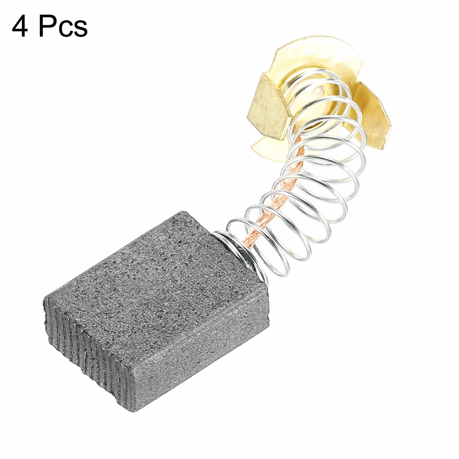 PATIKIL Szczotki węglowe 16 x 13 x 6 mm do silników elektrycznych elektronarzędzia szlifierka kątowa piła stołowa naprawa części zamiennych, 4 szt