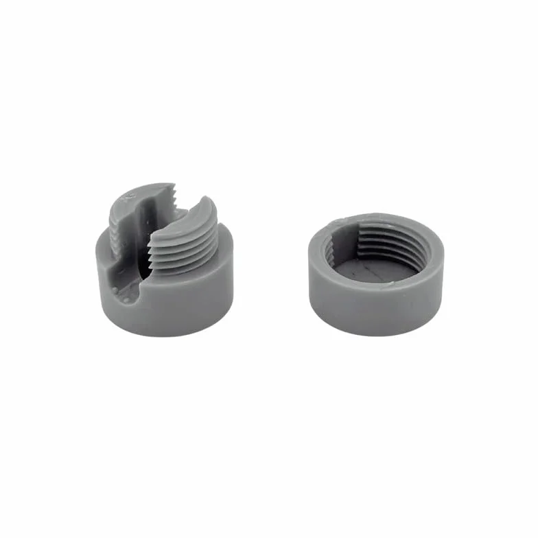 Przypinka do ściany i sufitu, 5 sztuk, (Ø 19 mm), wysokość 18 mm, uchwyt na kabel do mocowania sufitowego do kabli tekstylnych, szary