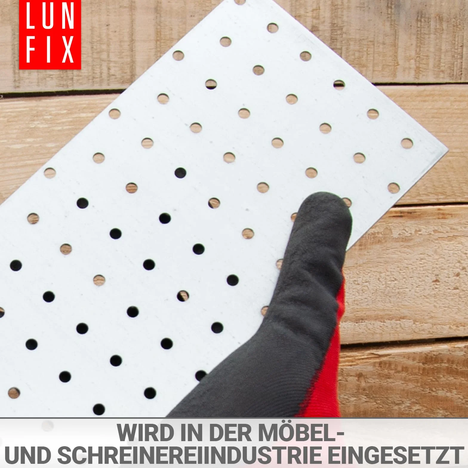Płytka Perforowana Łącznik Płaski Do Drewna, 100x200x2,0 mm 1 szt., Ocynkowana Stal, Płyta Montażowa, Łącznik Ciesielski Do Konstrukcji Drewnianych, Montaż Mebli, Altan I Pergoli