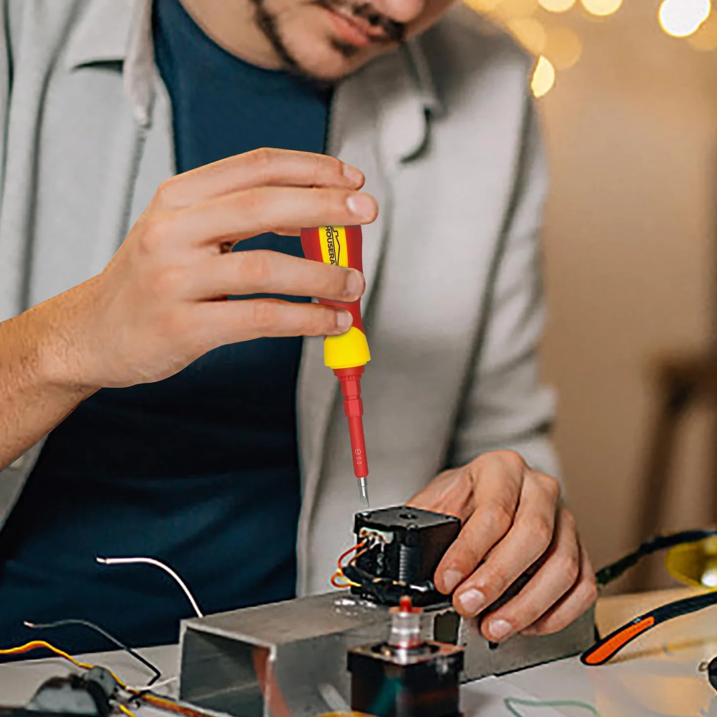 Zestaw wkrętaków izolowanych 26-częściowy 1000 V z magnetyczną końcówką
