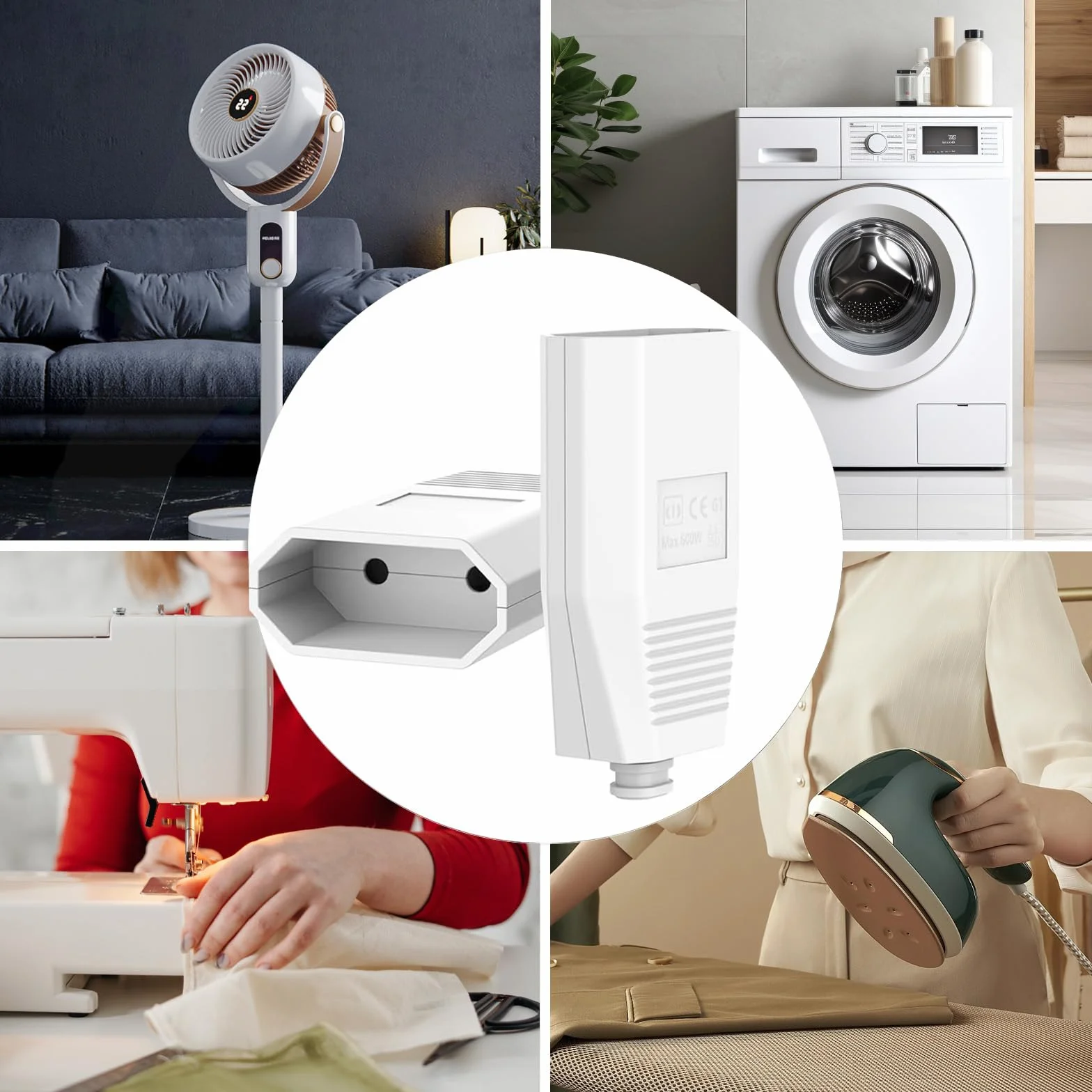 Sprzęgło euro, 3 sztuki, złącze Schuko, sprzęgło 250 V/2,5 A, złącze euro, płaskie sprzęgło europejskie, złącze Schuko, płaskie gniazdo Schuko z odciążeniem