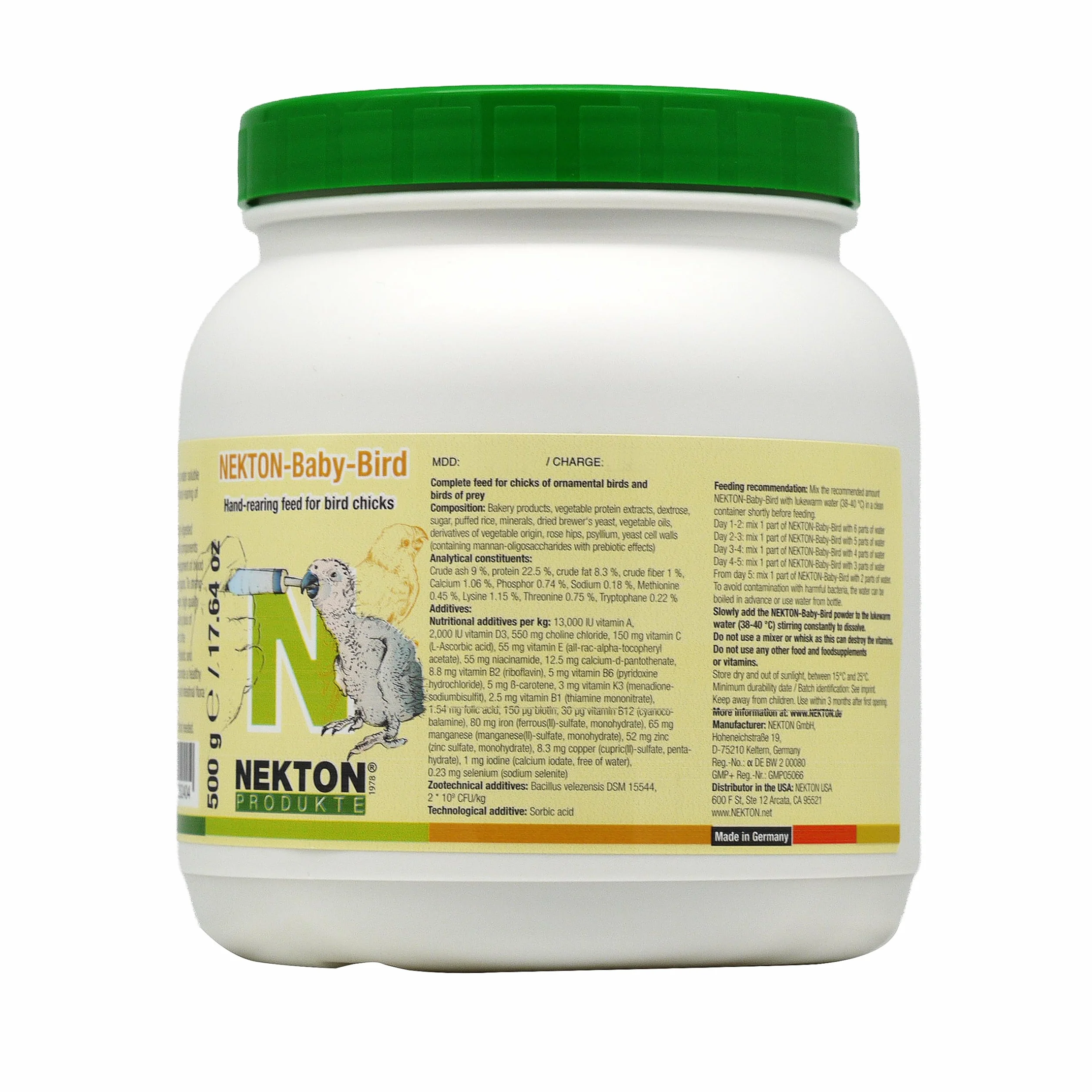 Nekton Baby Bird, 1 opakowanie (1 x 400 g), 47 EU