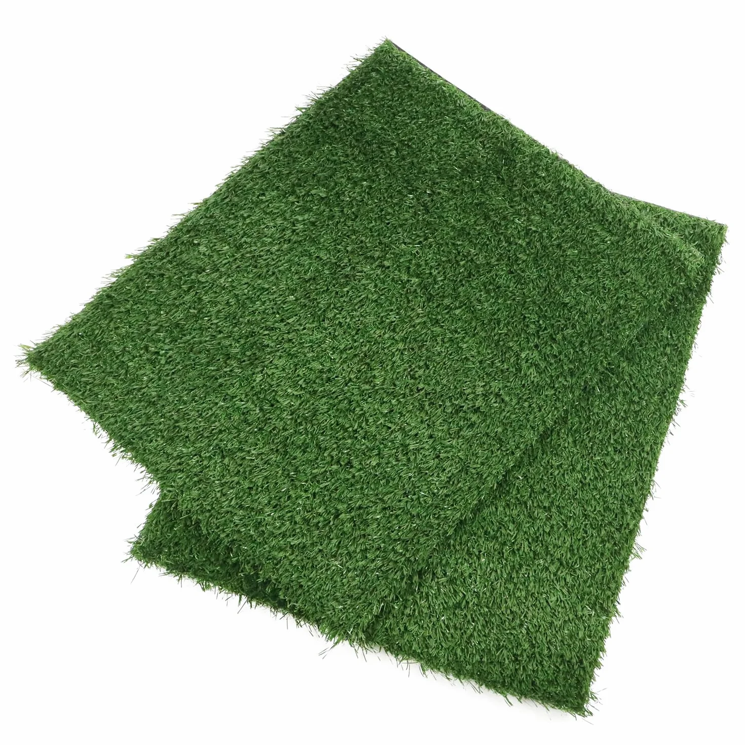 QWORK® Zestaw 2 sztuk maty do toalety dla psów ze sztucznej trawy Maty do toalety dla szczeniąt dla psów, trawa zastępująca toaletę dla psa 51 x 63 cm