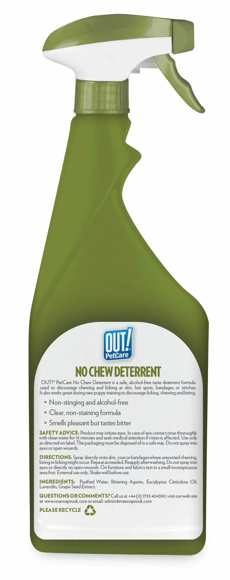 OUT! Bez odstraszania od żucia, 500 ml
