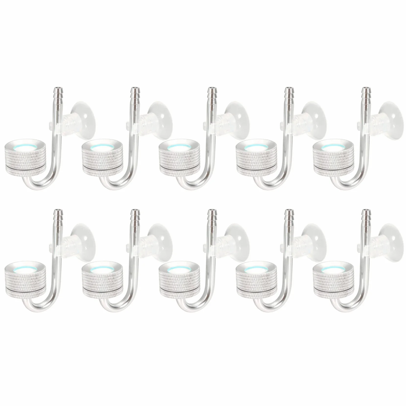 10 x zestaw dyfuzorów CO2, regulator, reaktor do akwarium, akwarium, roślin, mchu